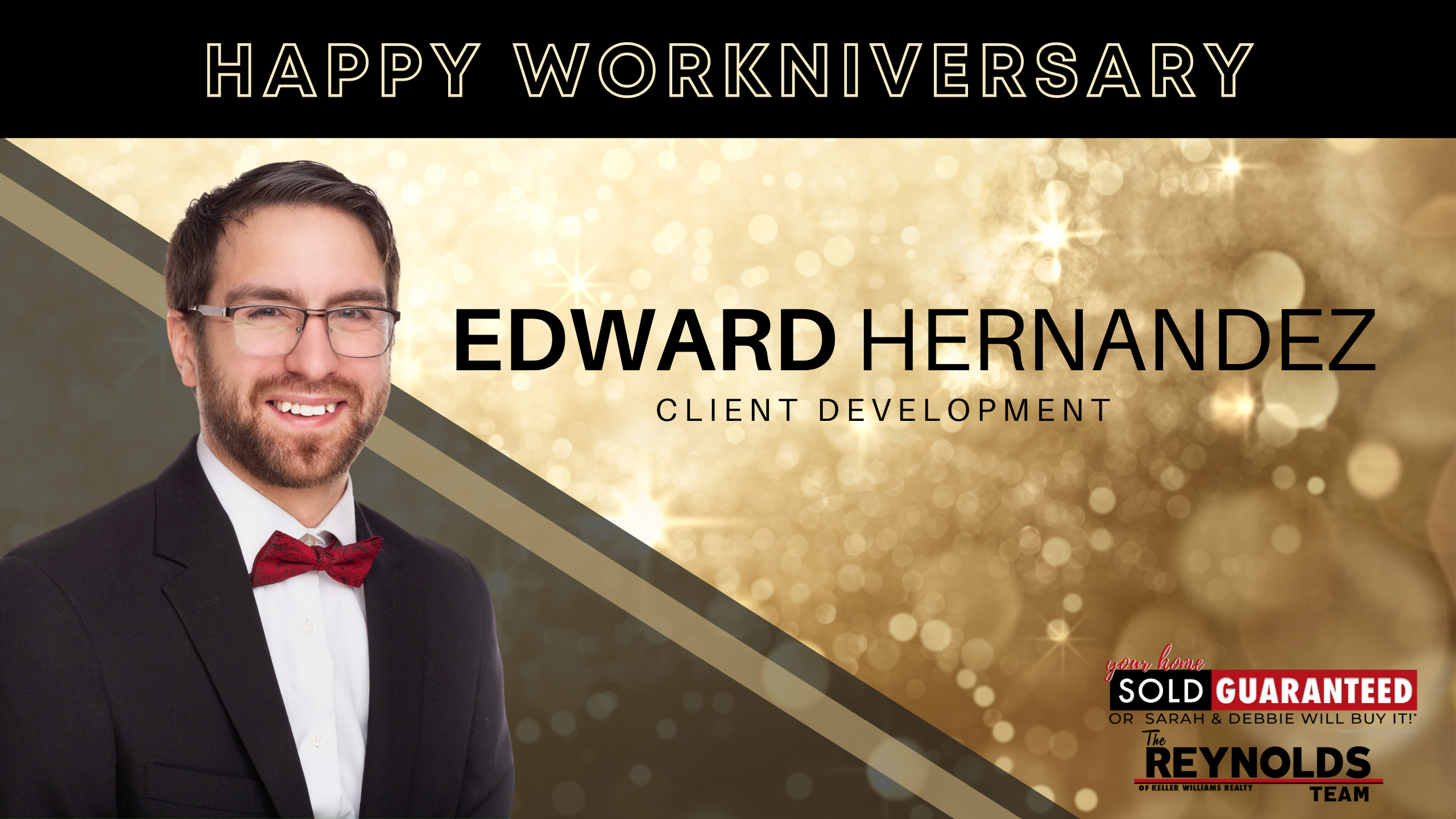 Happy Workniversary, Eddie!