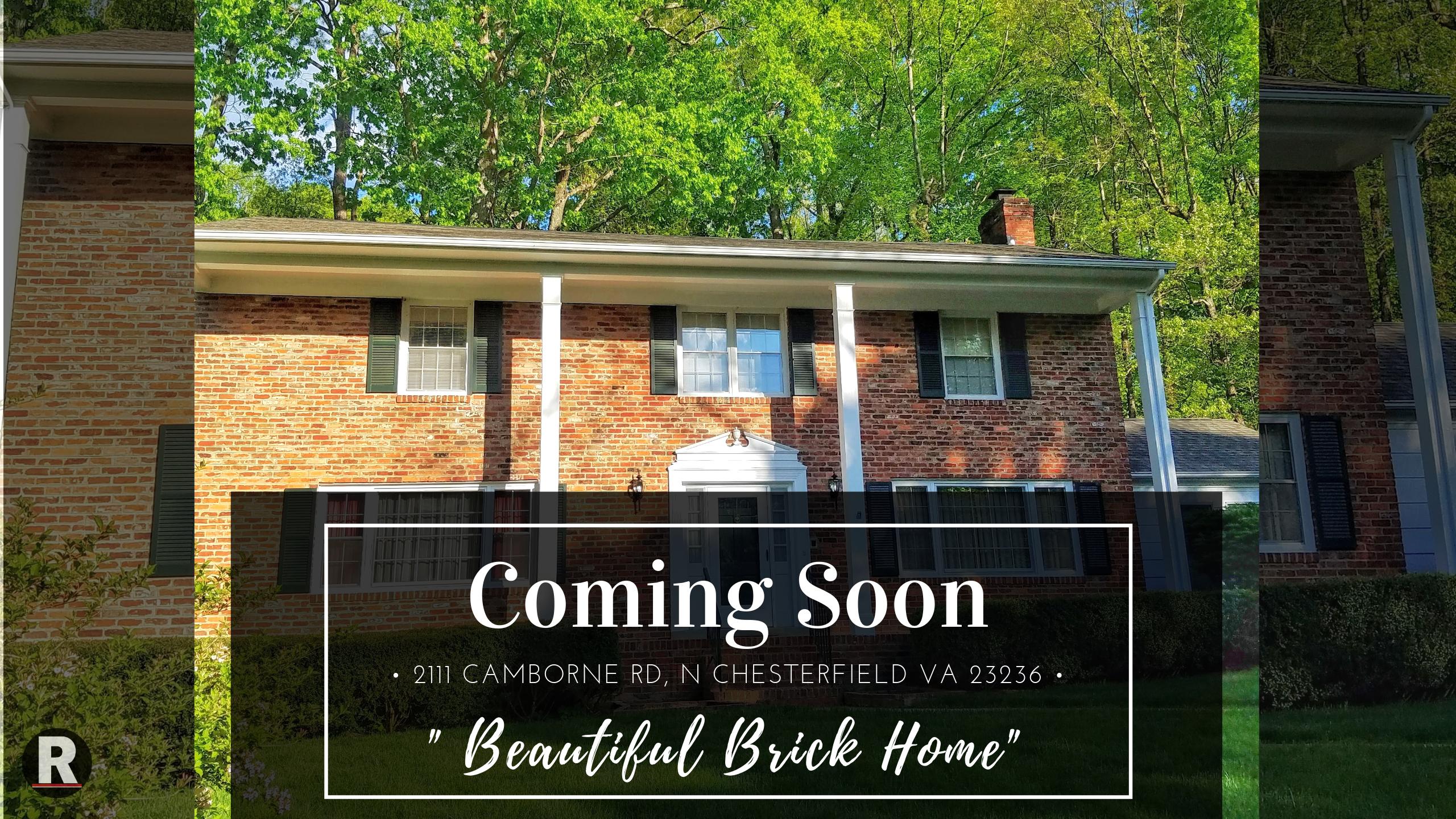 Coming Soon! 2111 Camborne Rd, N Chesterfield VA 23236