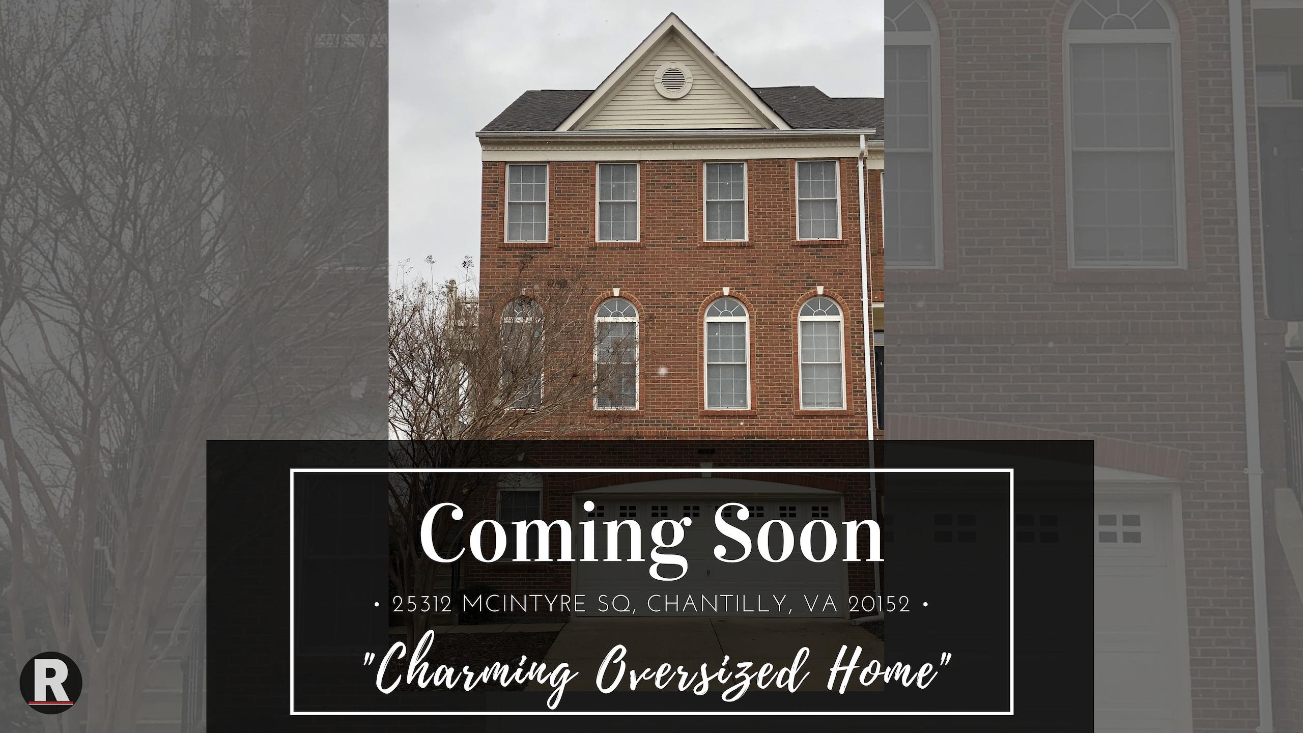 Coming Soon! 25312 McIntyre Sq, Chantilly, VA 20152