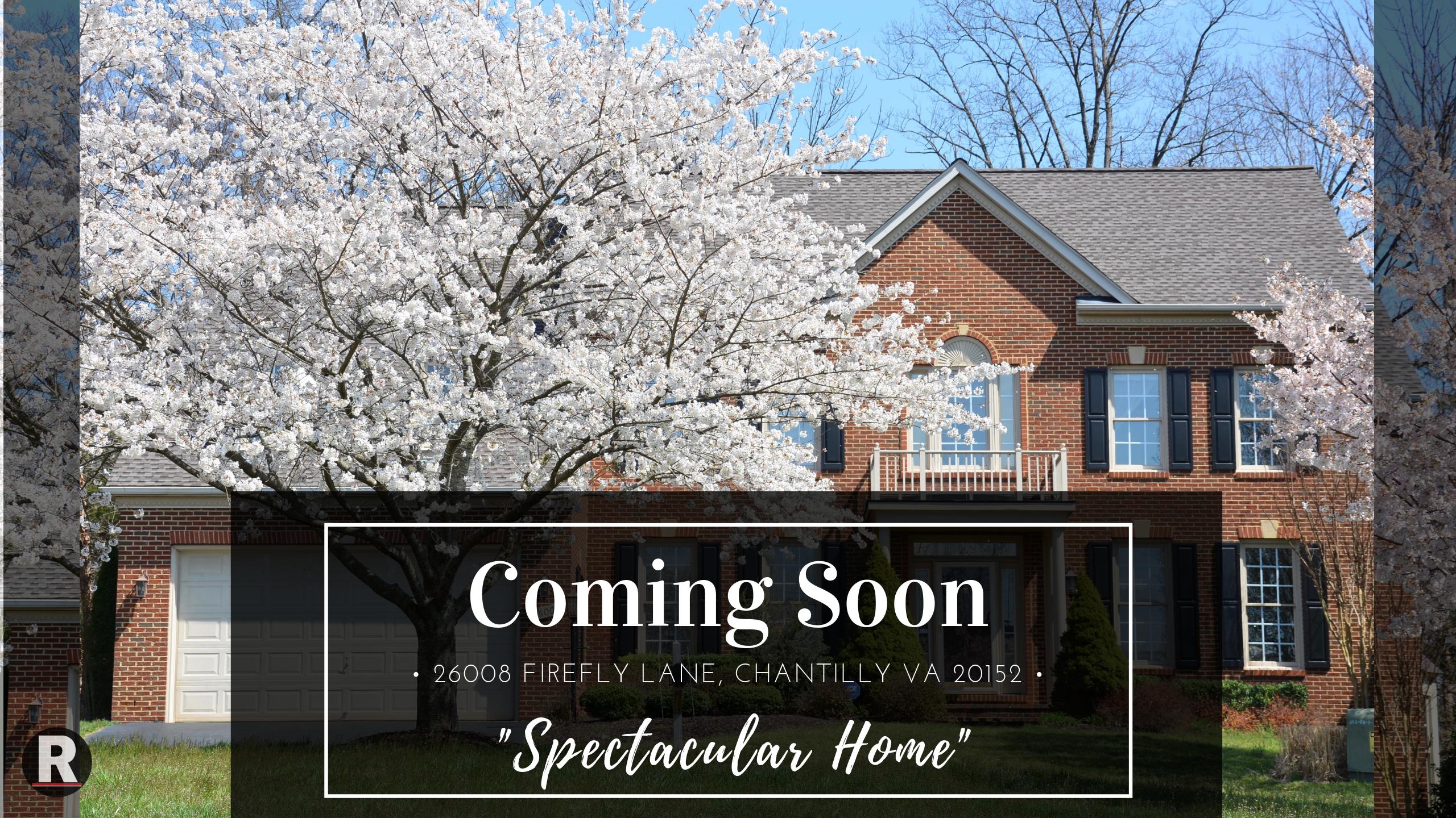 Coming Soon! 26008 Firefly Lane, Chantilly VA 20152