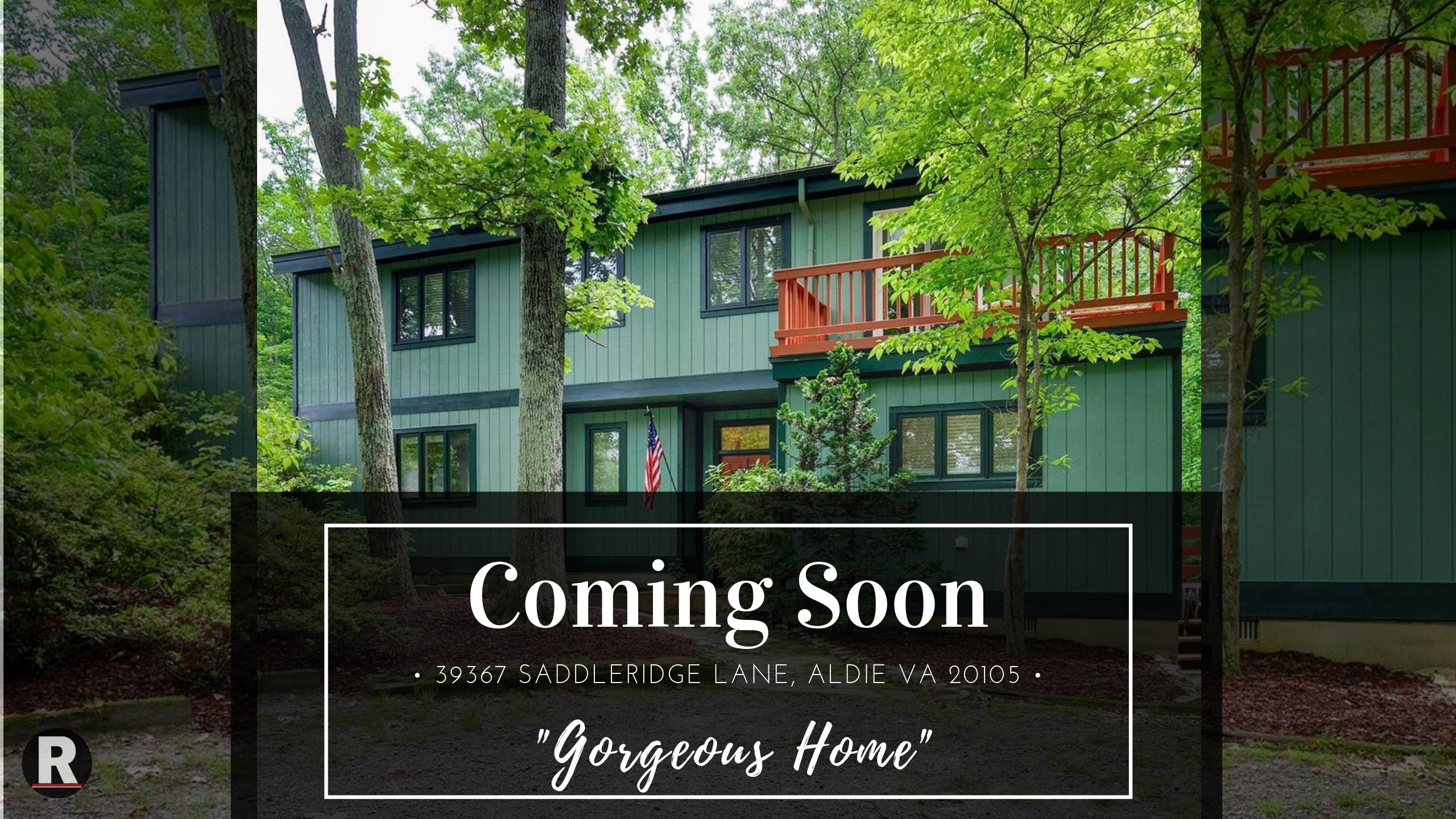 Coming Soon! 39367 Saddleridge Lane, Aldie VA 20105