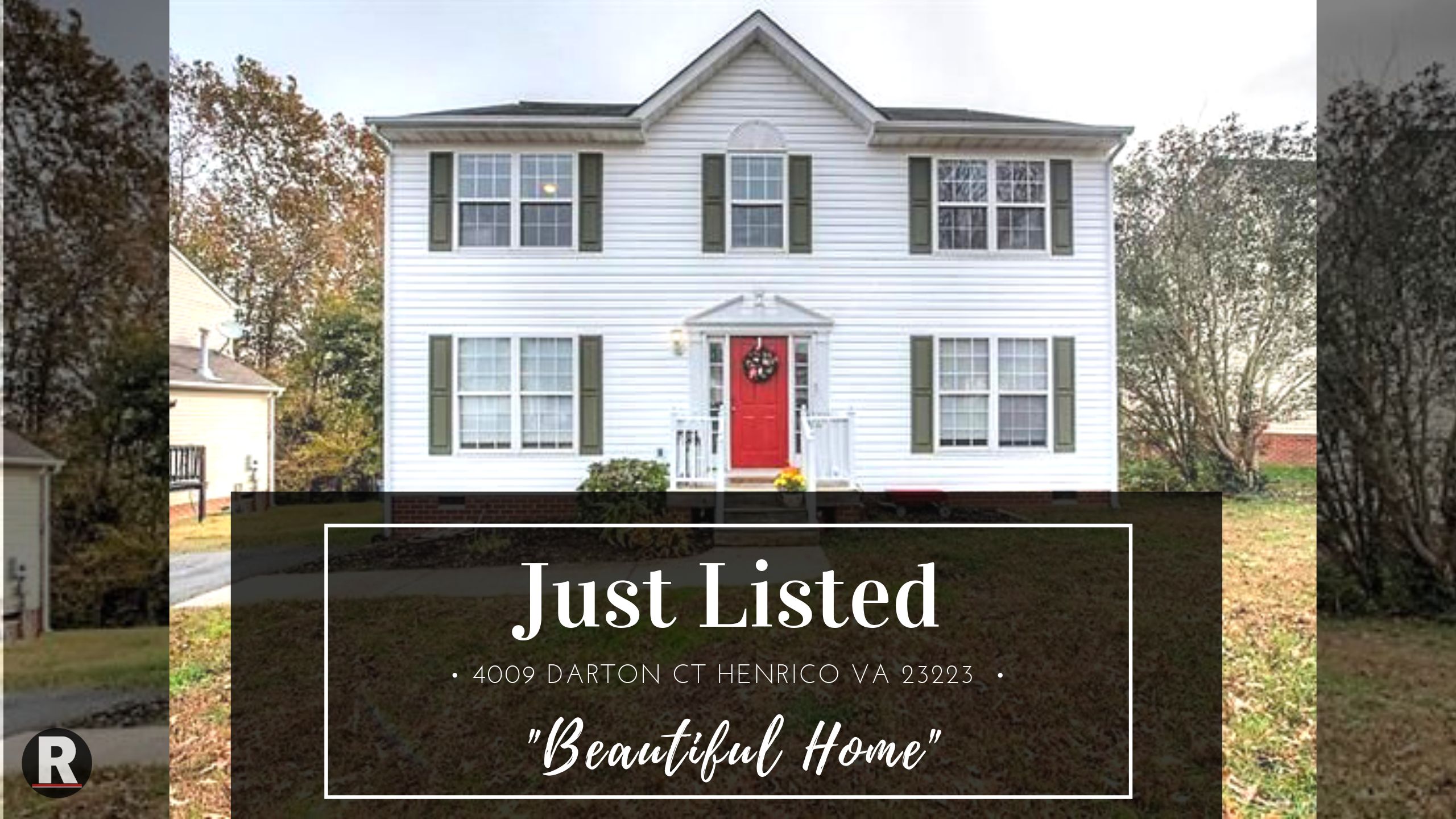 Just Listed! 4009 Darton Ct Henrico VA 23223