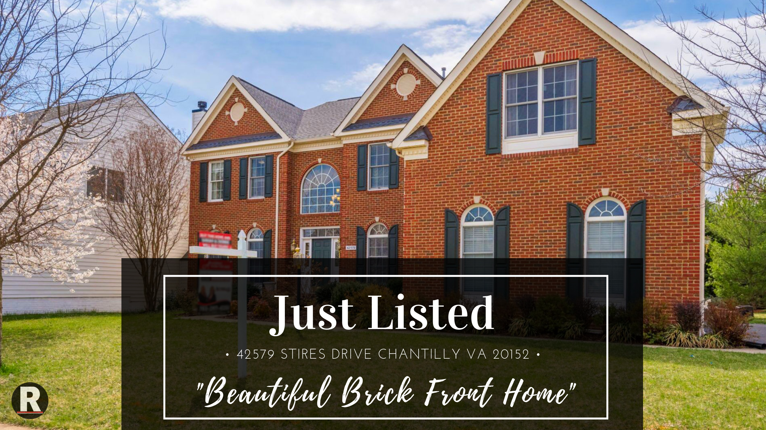 Just Listed! 42579 Stires Drive Chantilly VA 20152