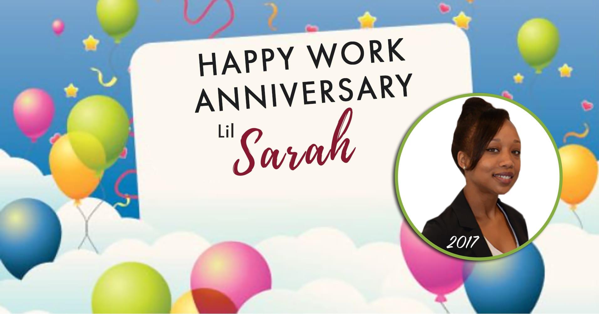 Happy Anniversary to our AWESOME Mail House Manager!