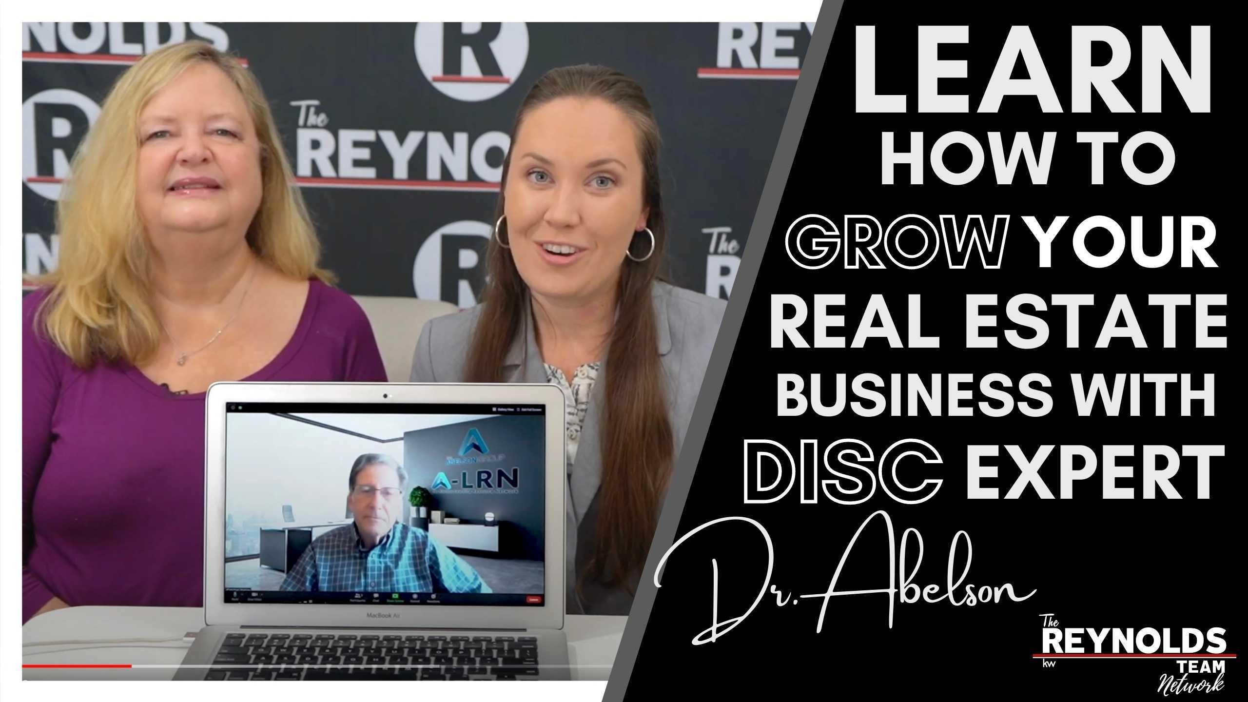 Webinar: Learn how to grow your real estate business with DISC expert Dr. Abelson