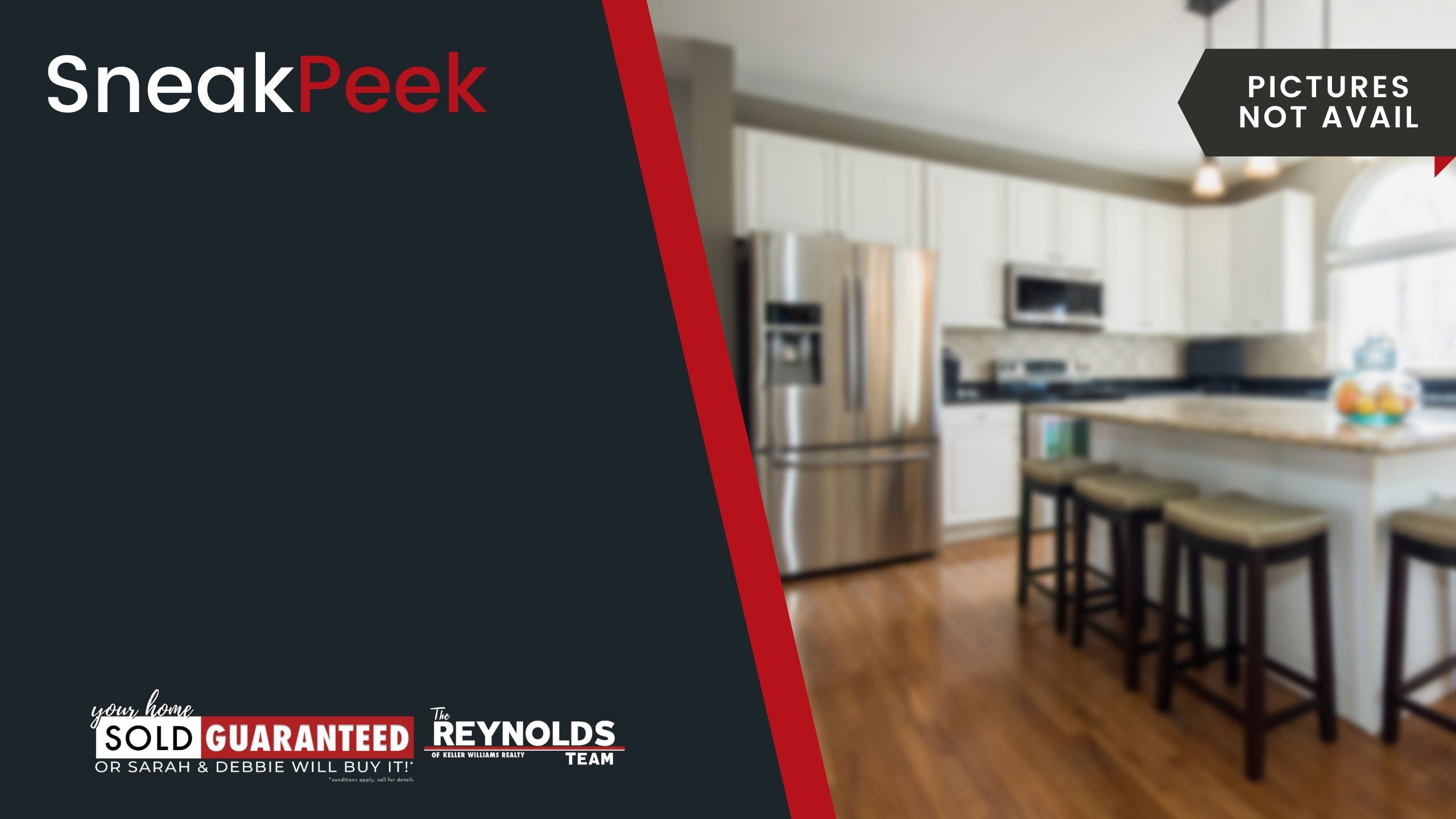 The Reynolds Team Weekly List of Sneak Peek Homes for March 26