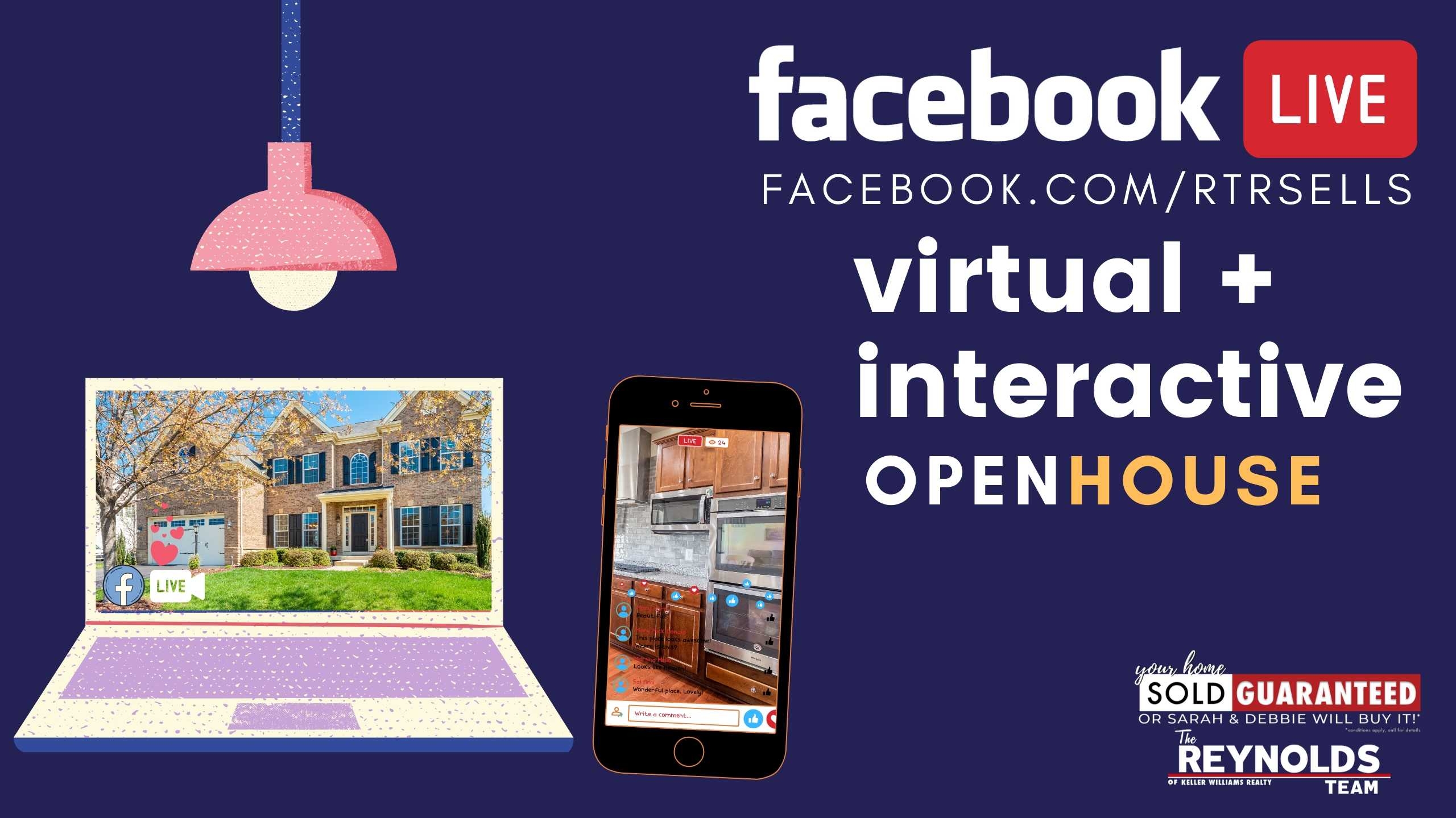 April 11th Facebook LIVE Virtual Walk-through Open House