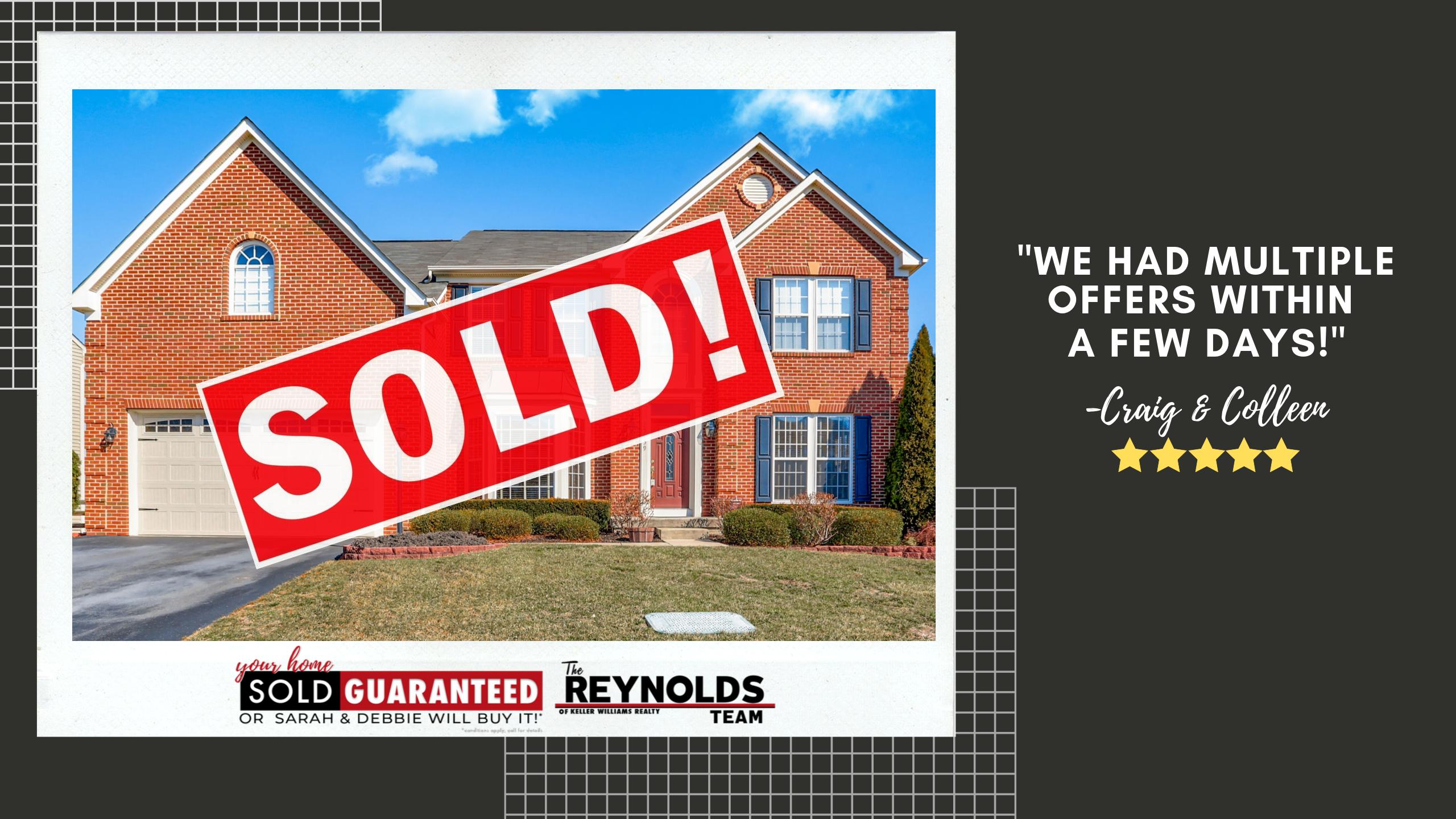 Aldie, VA Home SOLD Fast with Multiple Offers!