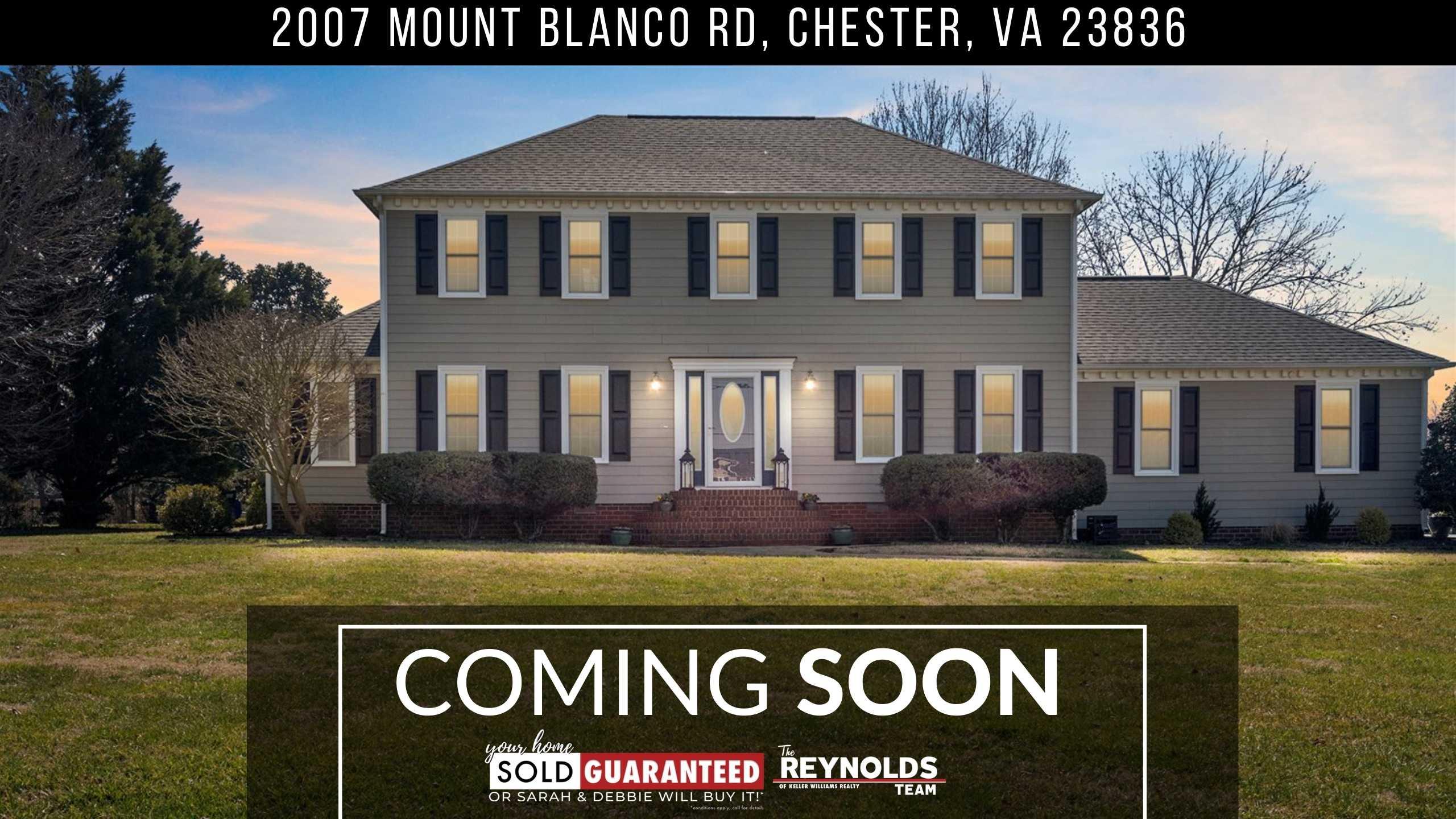 2007 Mount Blanco Rd, Chester, VA 23836