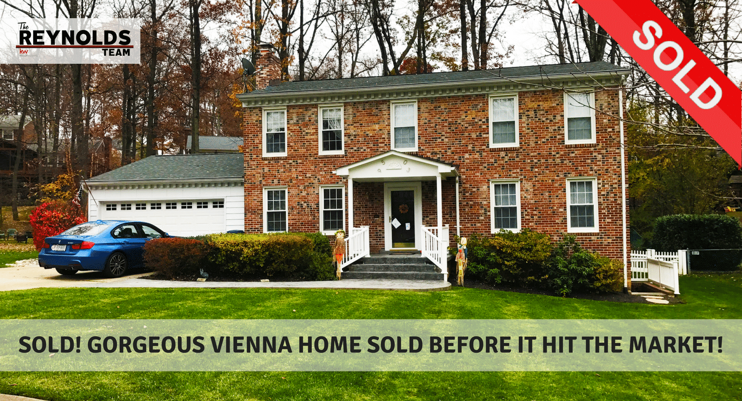 SOLD! Gorgeous Vienna Home Sold Before It Hit The Market!