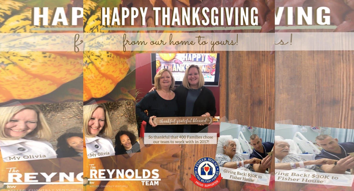 Happy Thanksgiving from Debbie Reynolds and Sarah Reynolds Oji!