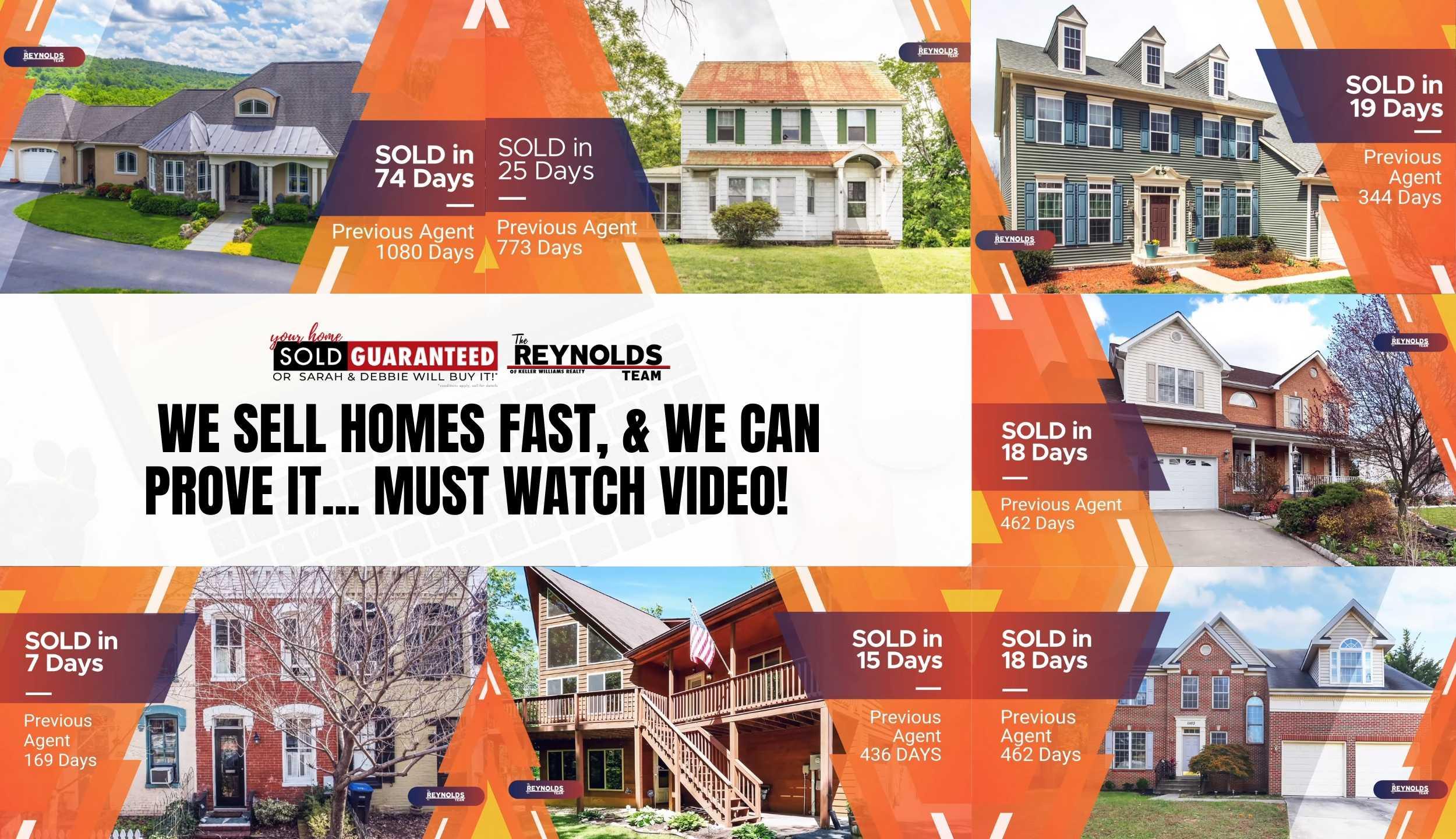 We Sell Homes FAST, & We Can Prove It… MUST WATCH VIDEO!