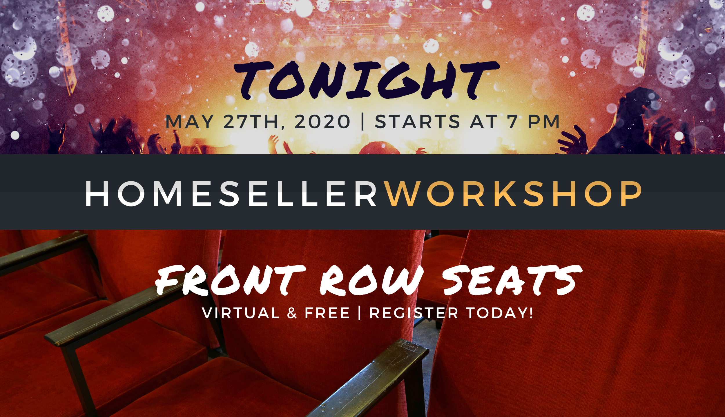HomeSeller Workshop – FREE and ONLINE! Tonight, May 27th @ 7pm