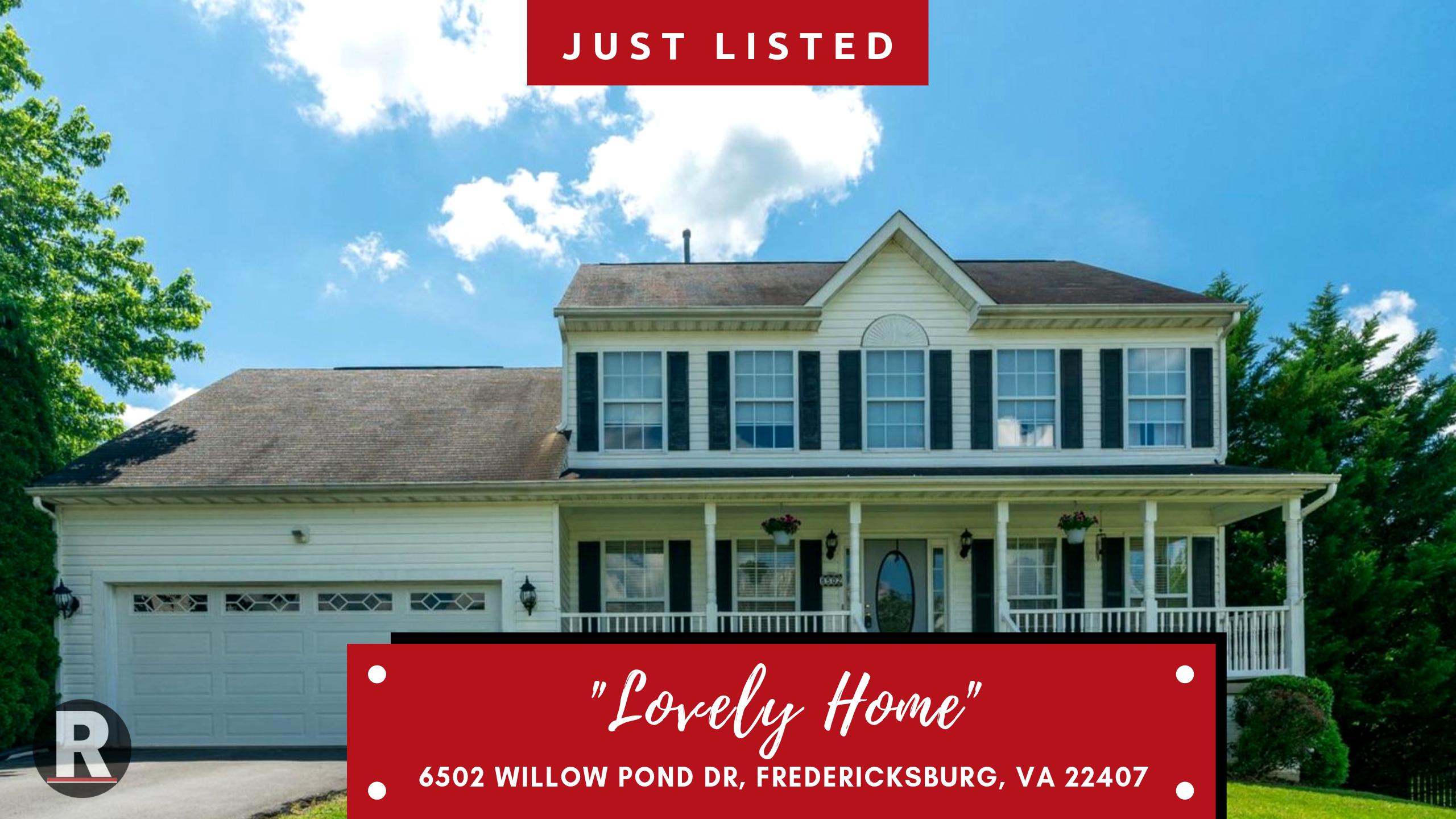 6502 Willow Pond Dr, Fredericksburg, VA 22407