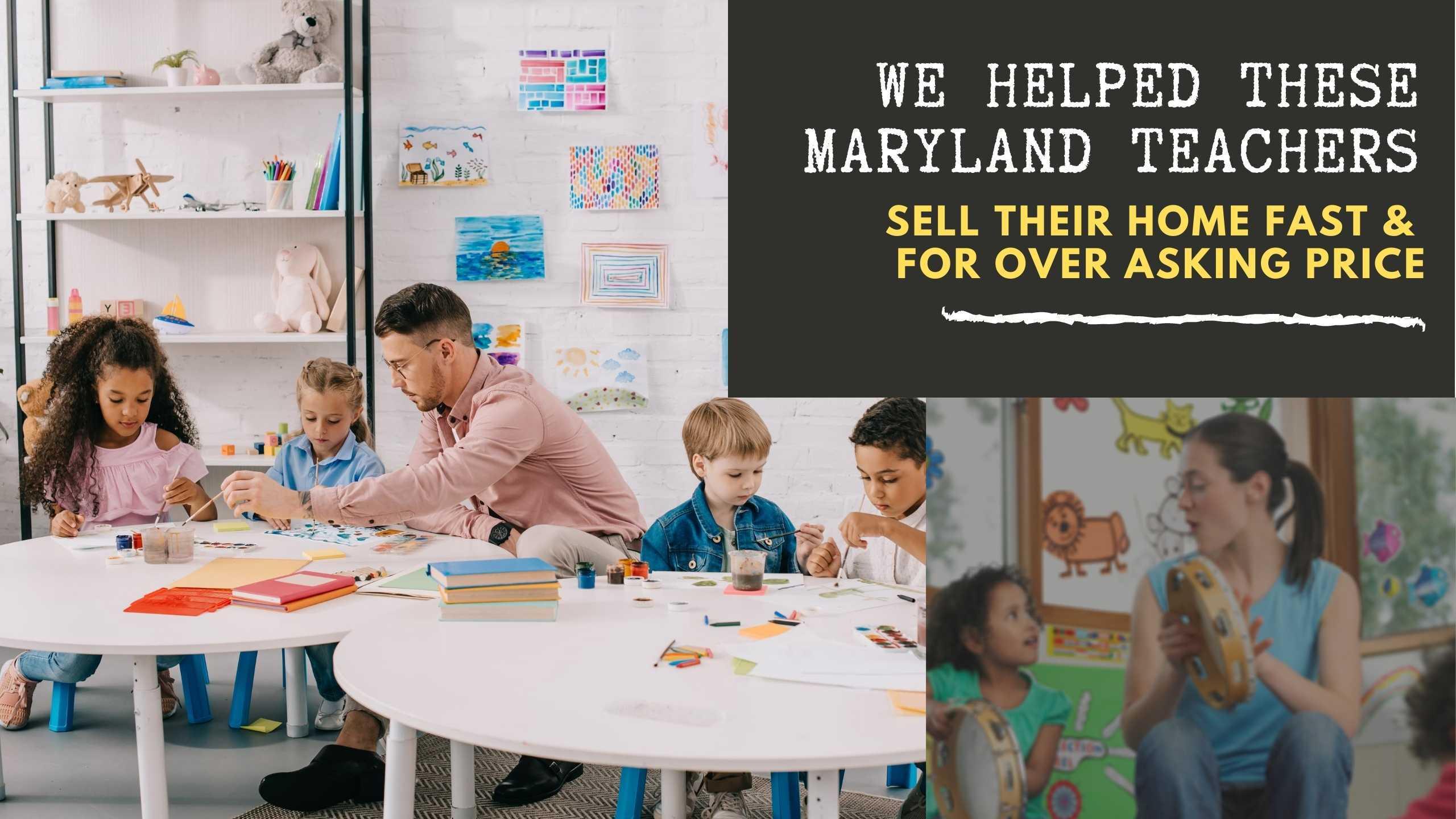 The Reynolds Team Helped These Maryland Teachers Upgrade By Selling Their Home FAST & OVER Asking Price