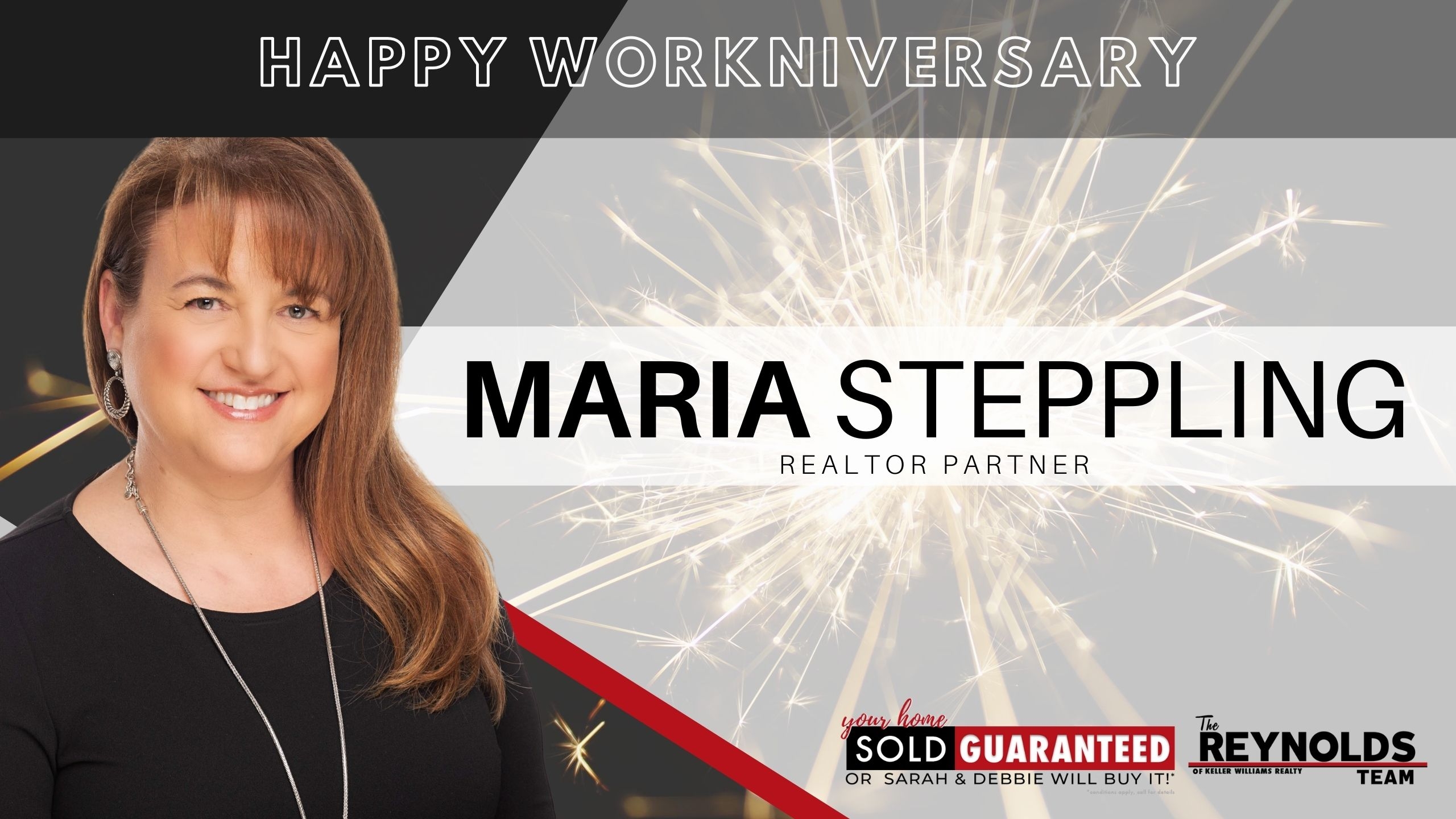 Happy Workniversary, Maria!