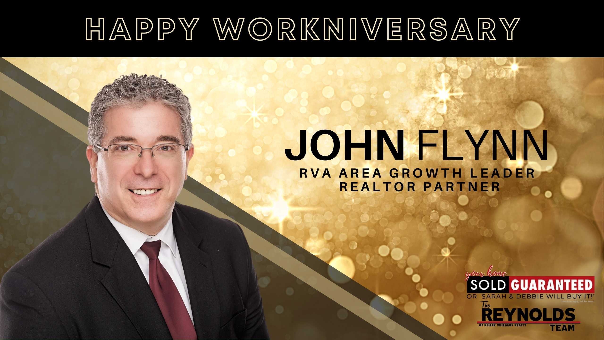 Happy Workniversary, John!