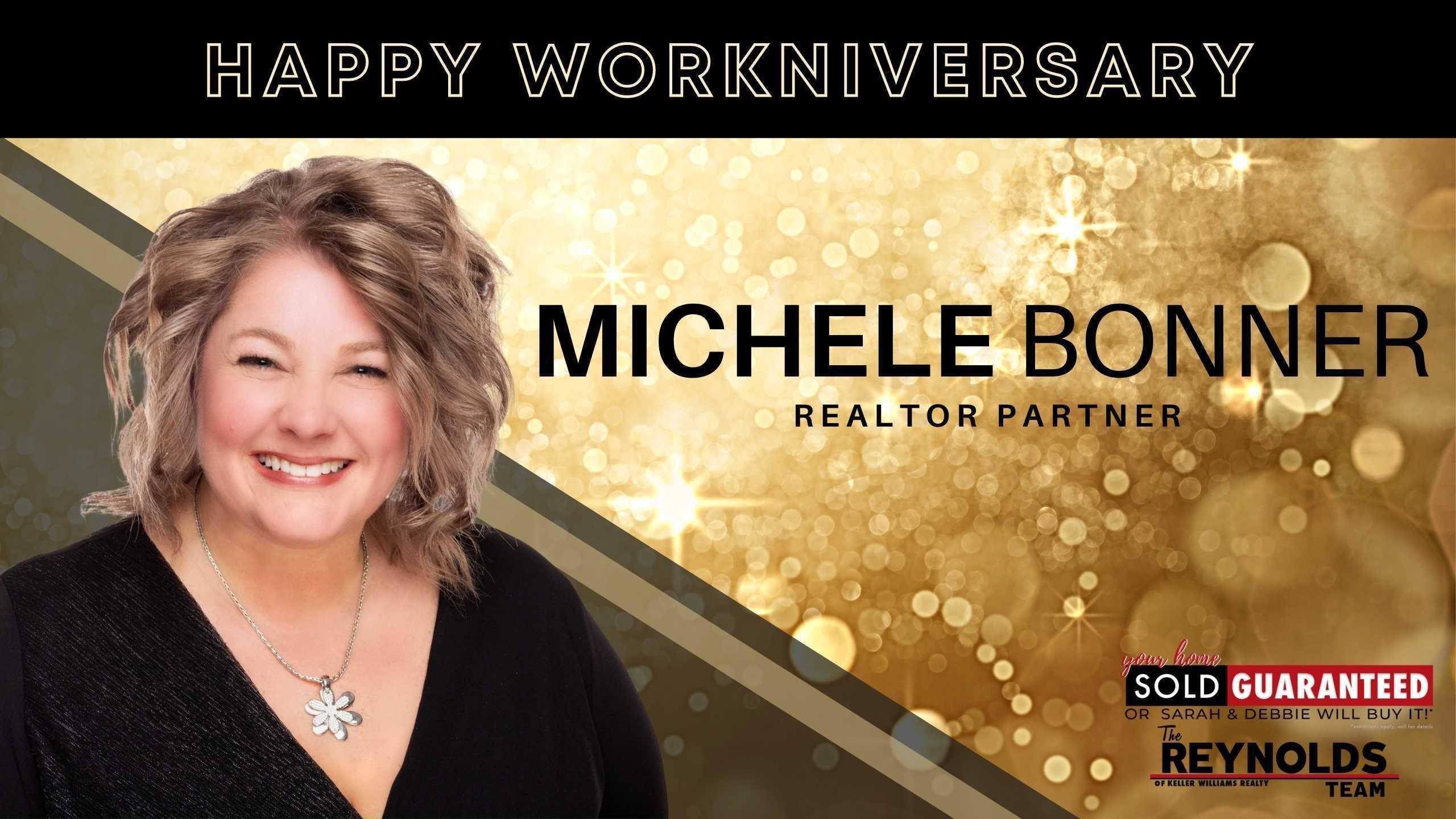 Happy Workniversary, Michele!