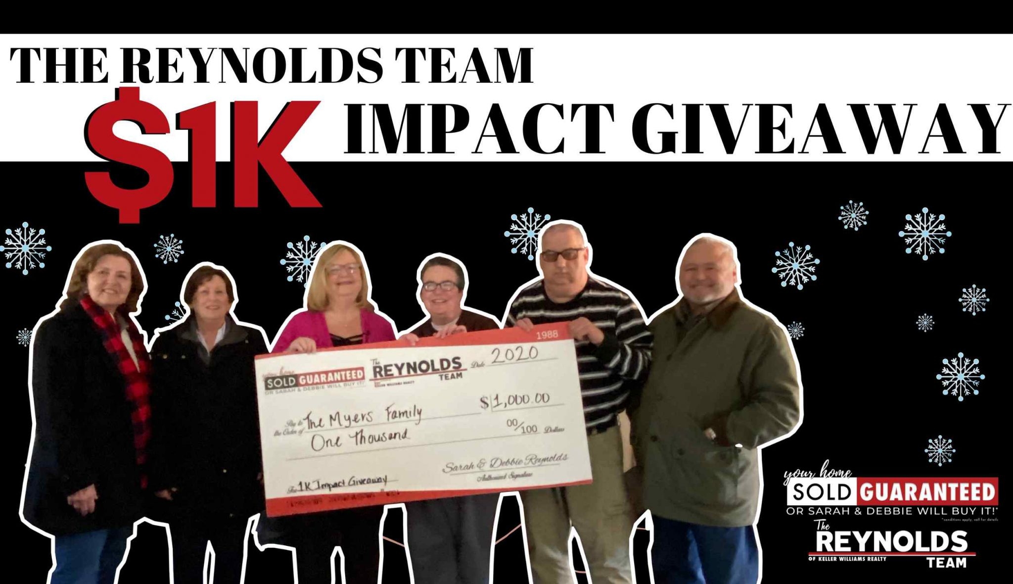Meet Ben and Jackie- The Reynolds Team $1K Impact Giveaway Winners