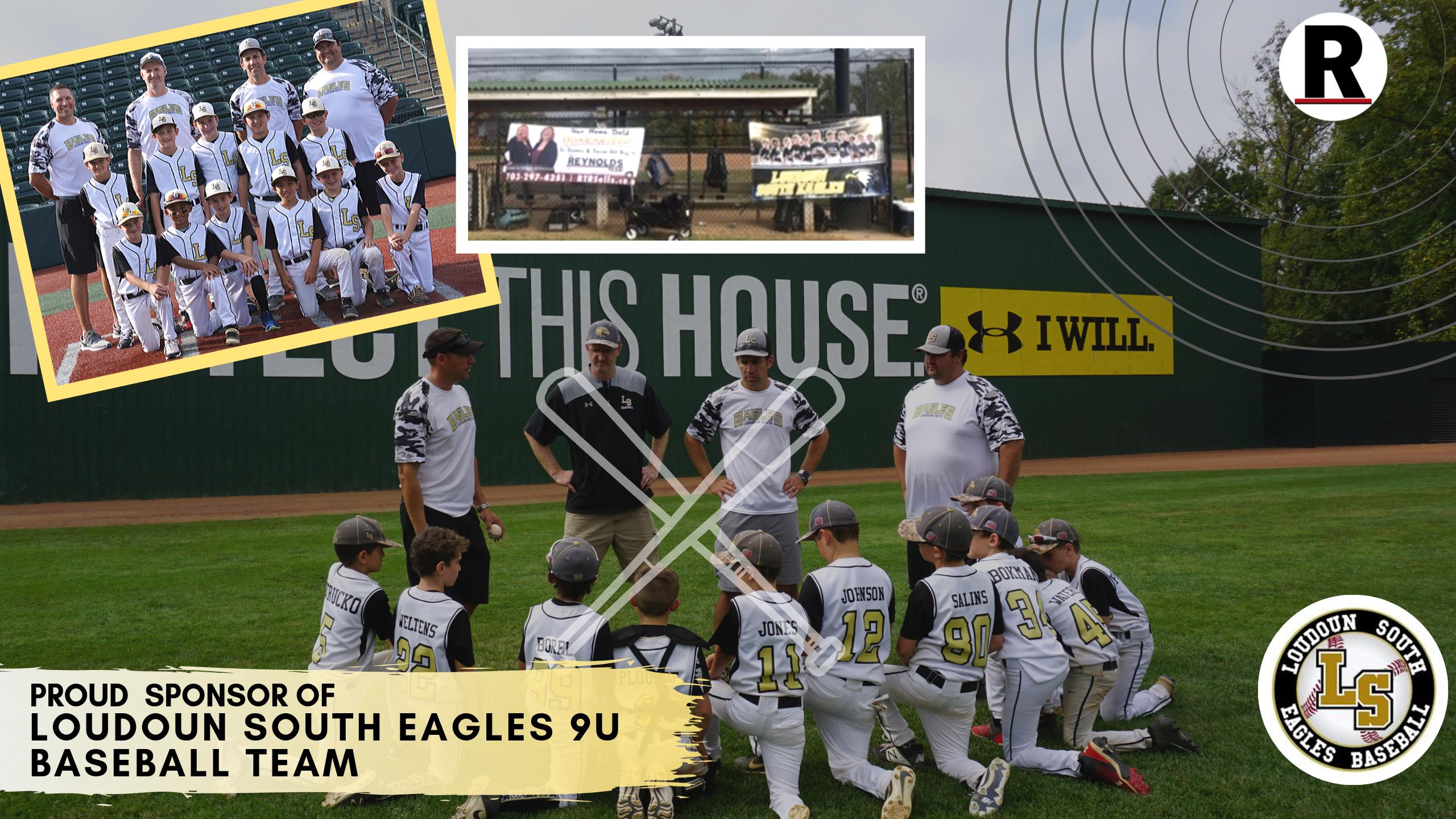 Proud Sponsor of Loudoun South Eagles 9U Baseball Team