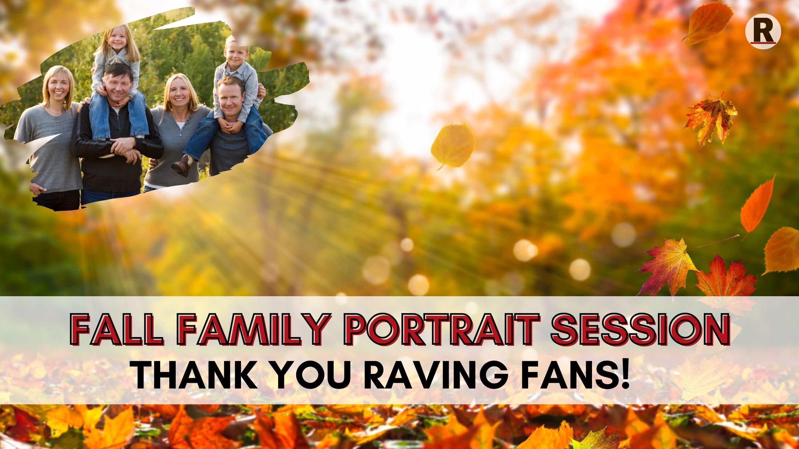 Fall Family Portrait Session for our Raving Fans