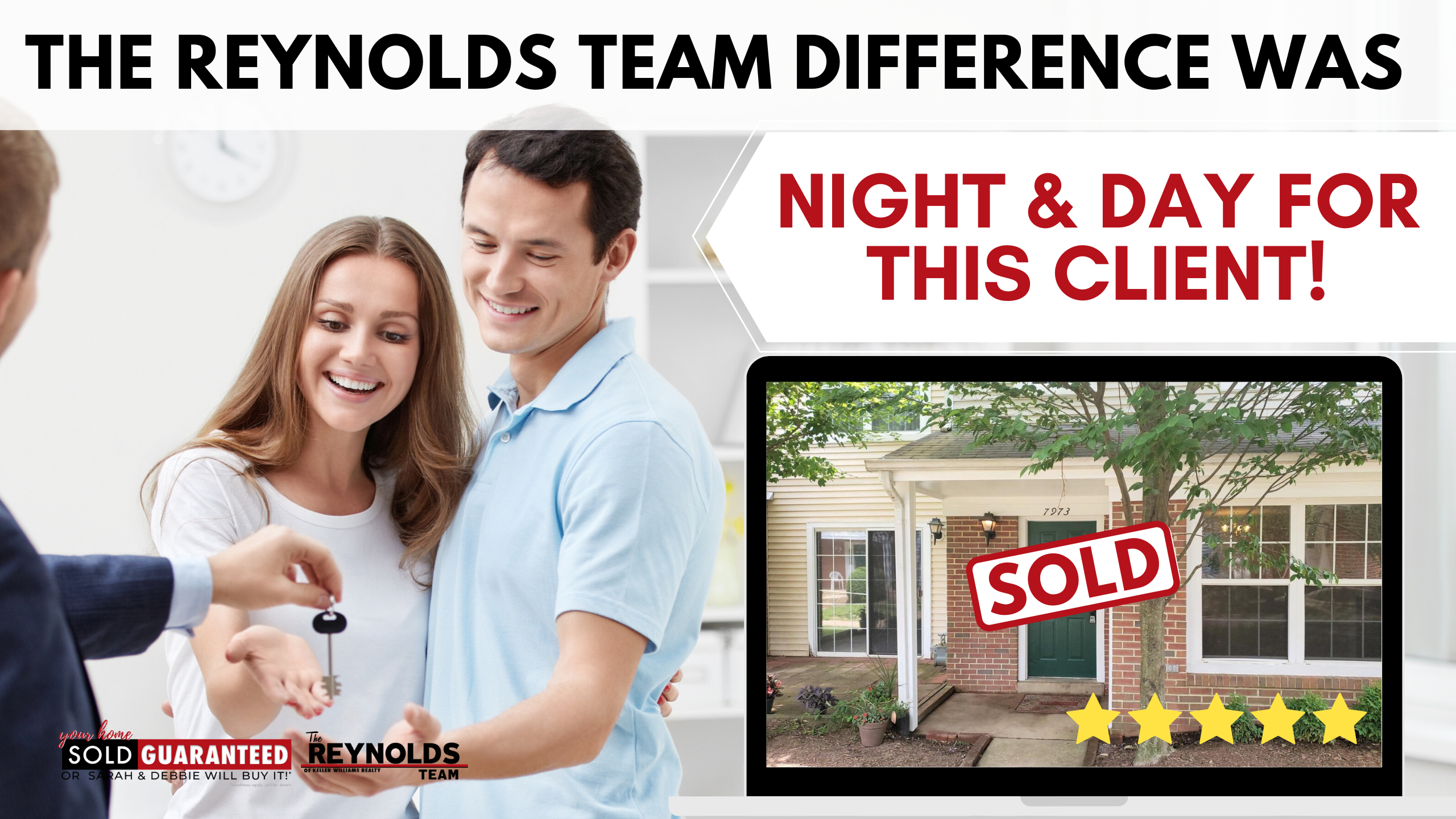 The Reynolds Team Difference Was Night & Day For This Client!