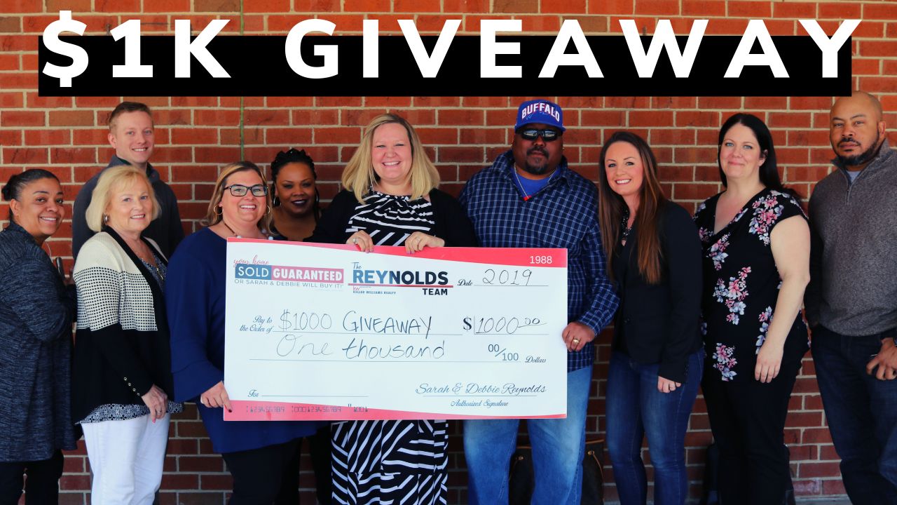 The Reynolds Team March $1K Giveaway