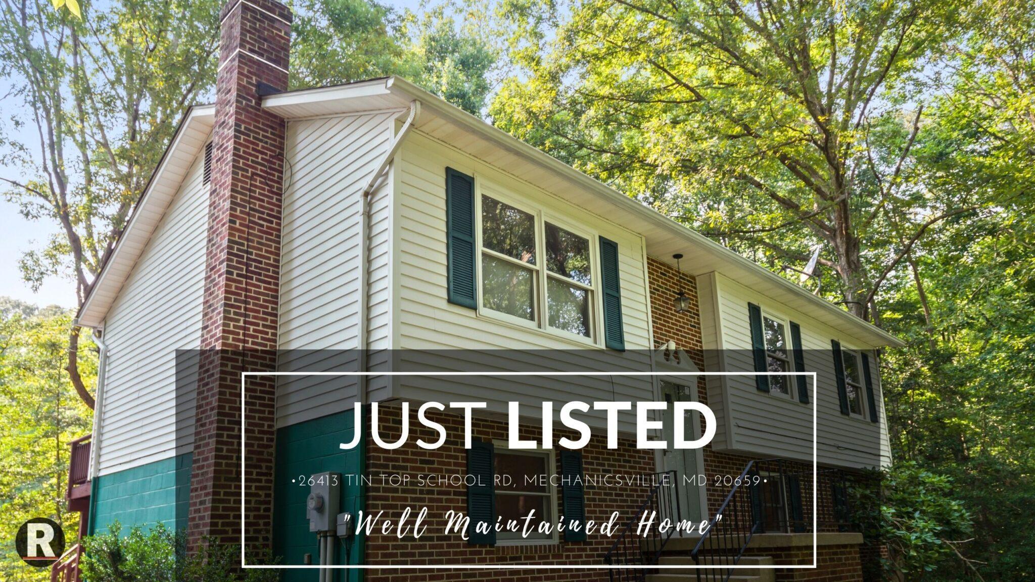 26413 Tin Top School Road, Mechanicsville, MD 20659