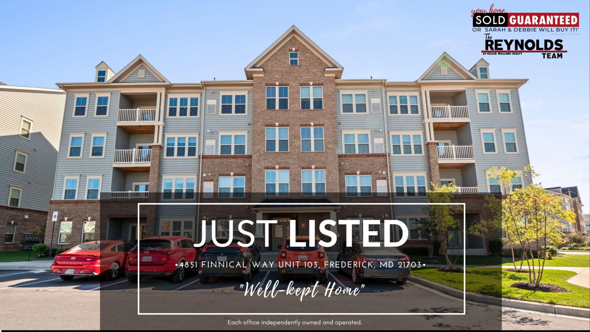 4851 Finnical Way Unit 103, Frederick, MD 21703