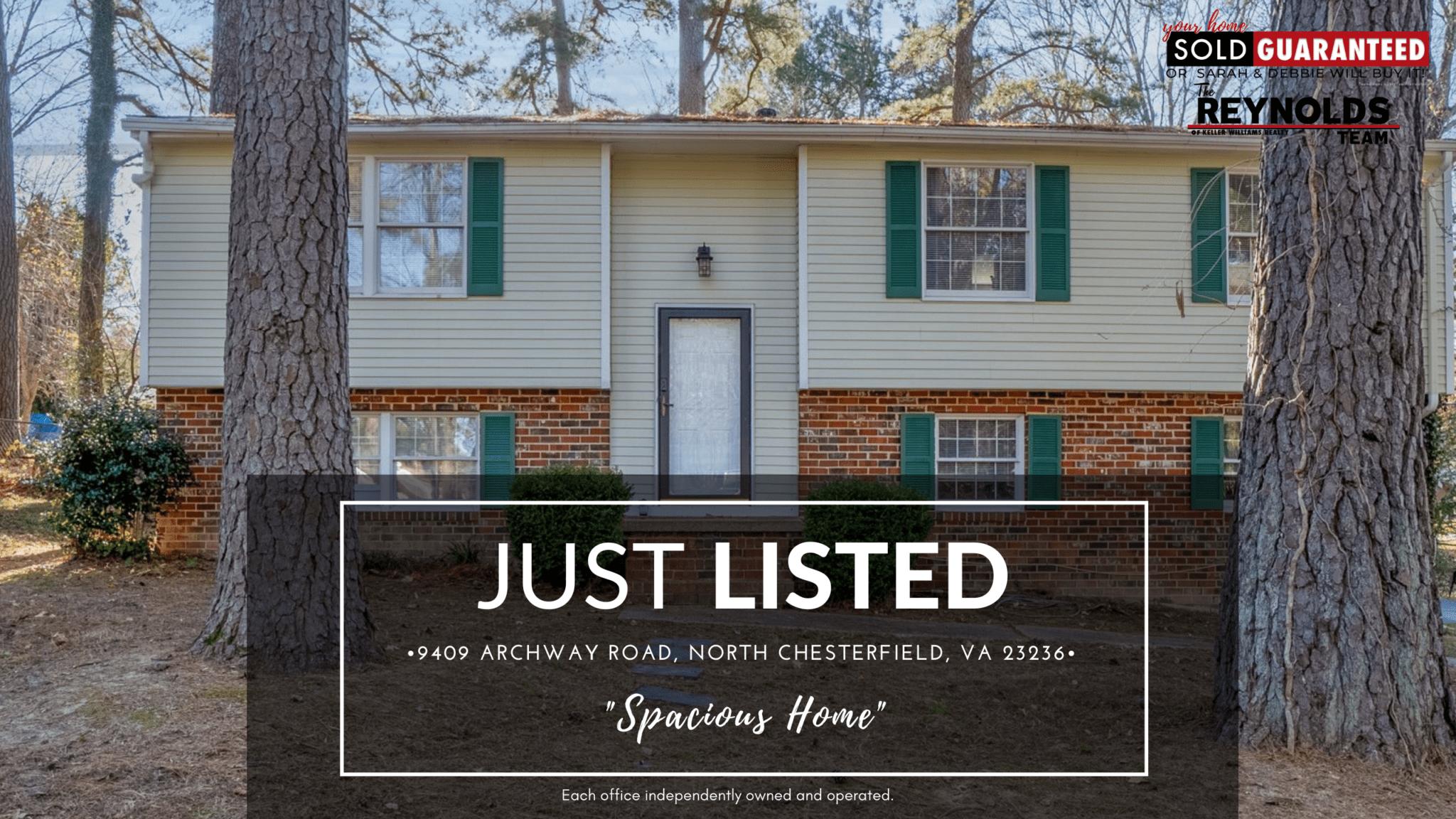 9409 Archway Road, North Chesterfield, VA 23236