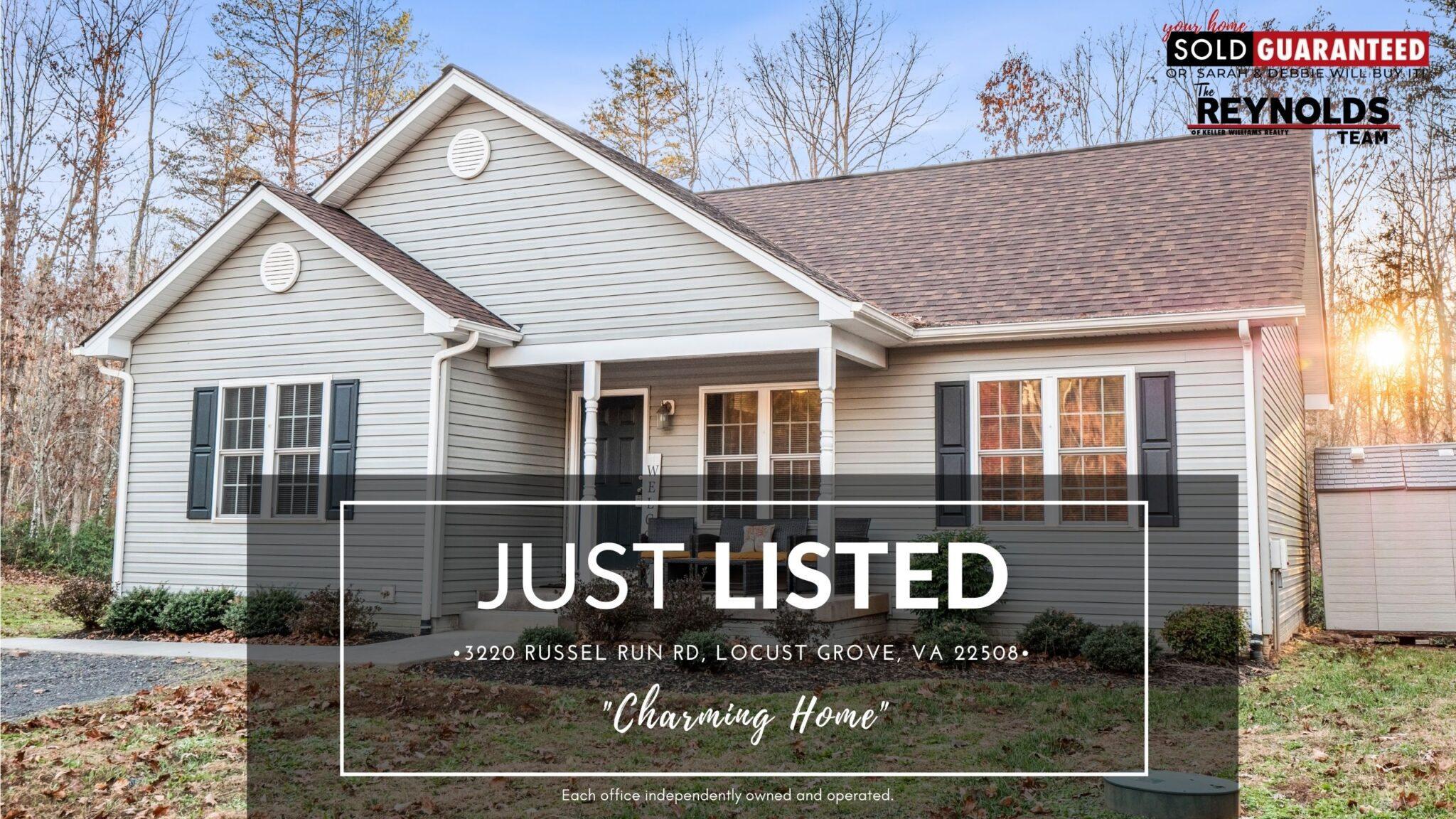 3220 Russel Run Road, Locust Grove, VA 22508