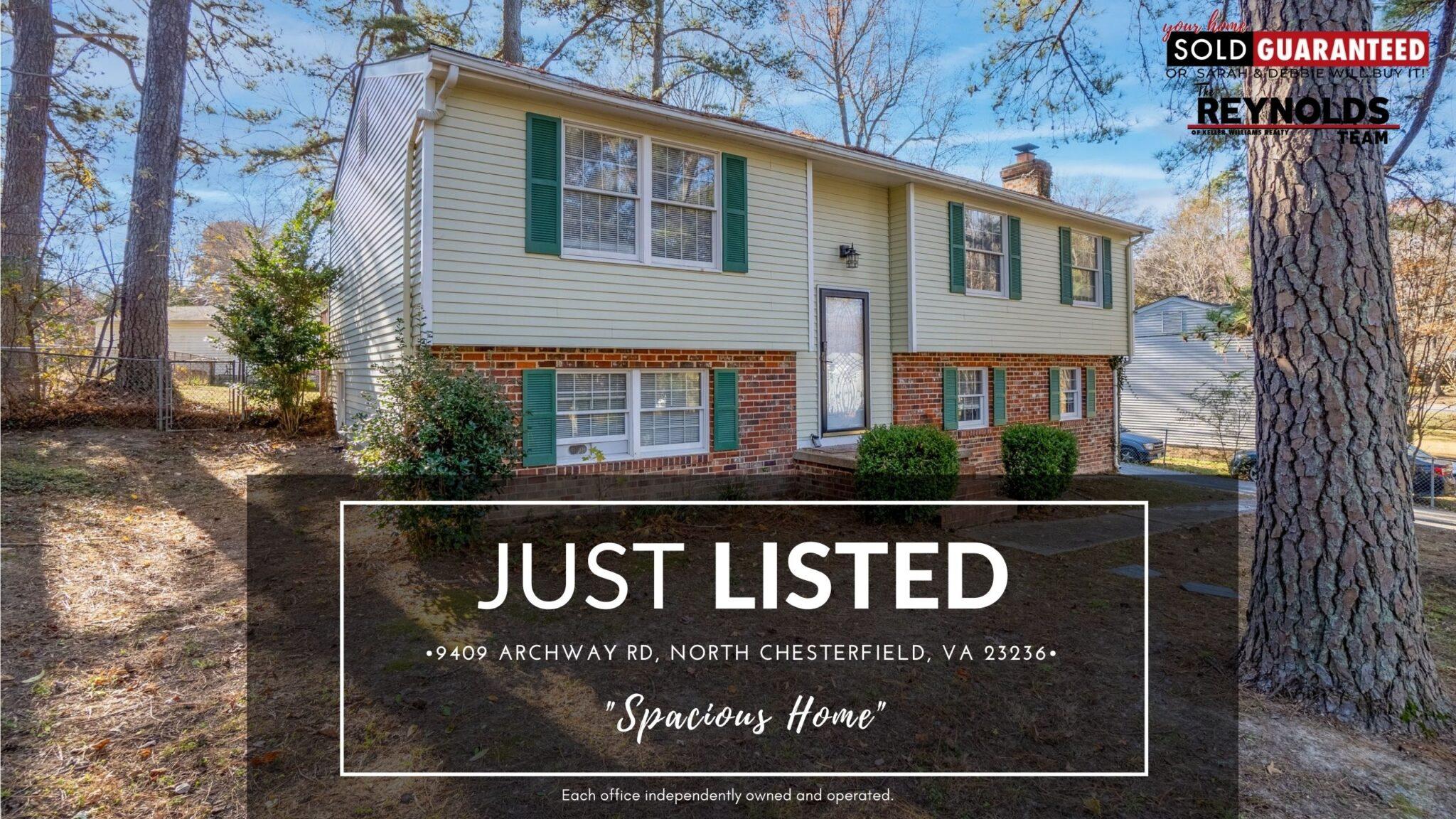 9409 Archway Road, North Chesterfield, VA 23236