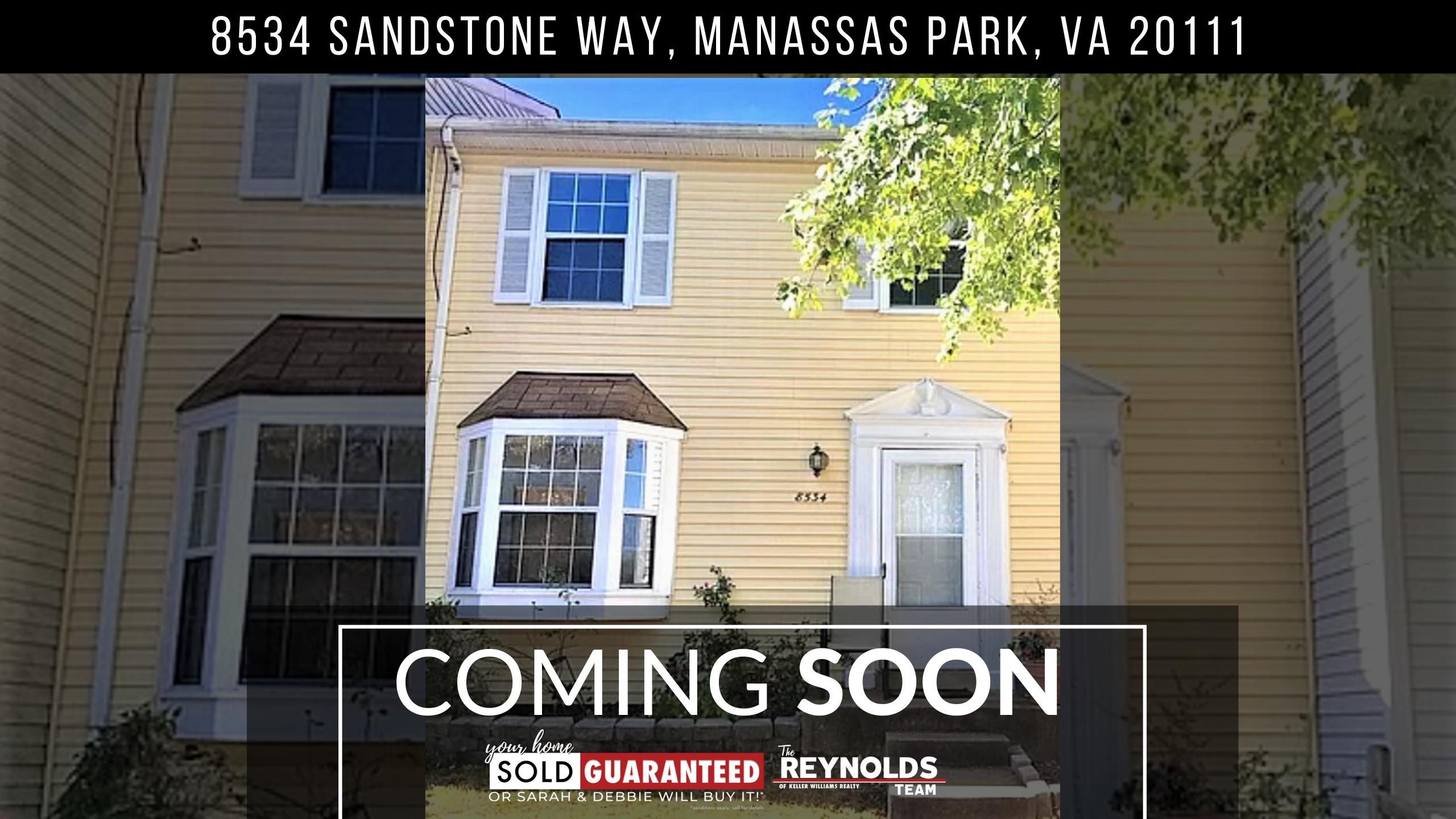 8534 Sandstone Way, Manassas, Park VA 20111