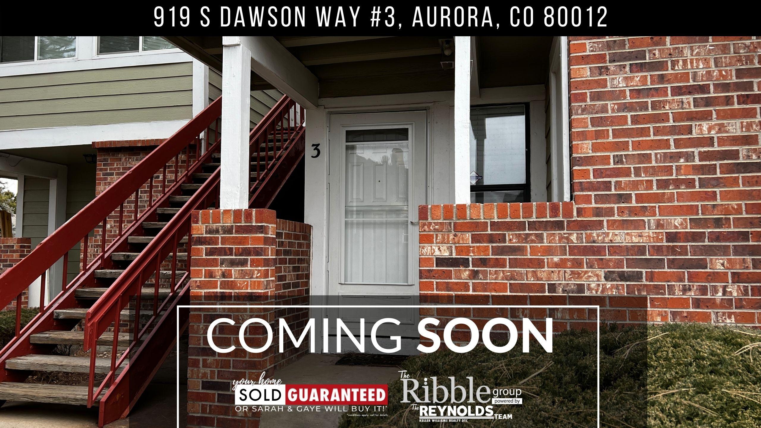 919 S Dawson Way #3, Aurora, CO 80012