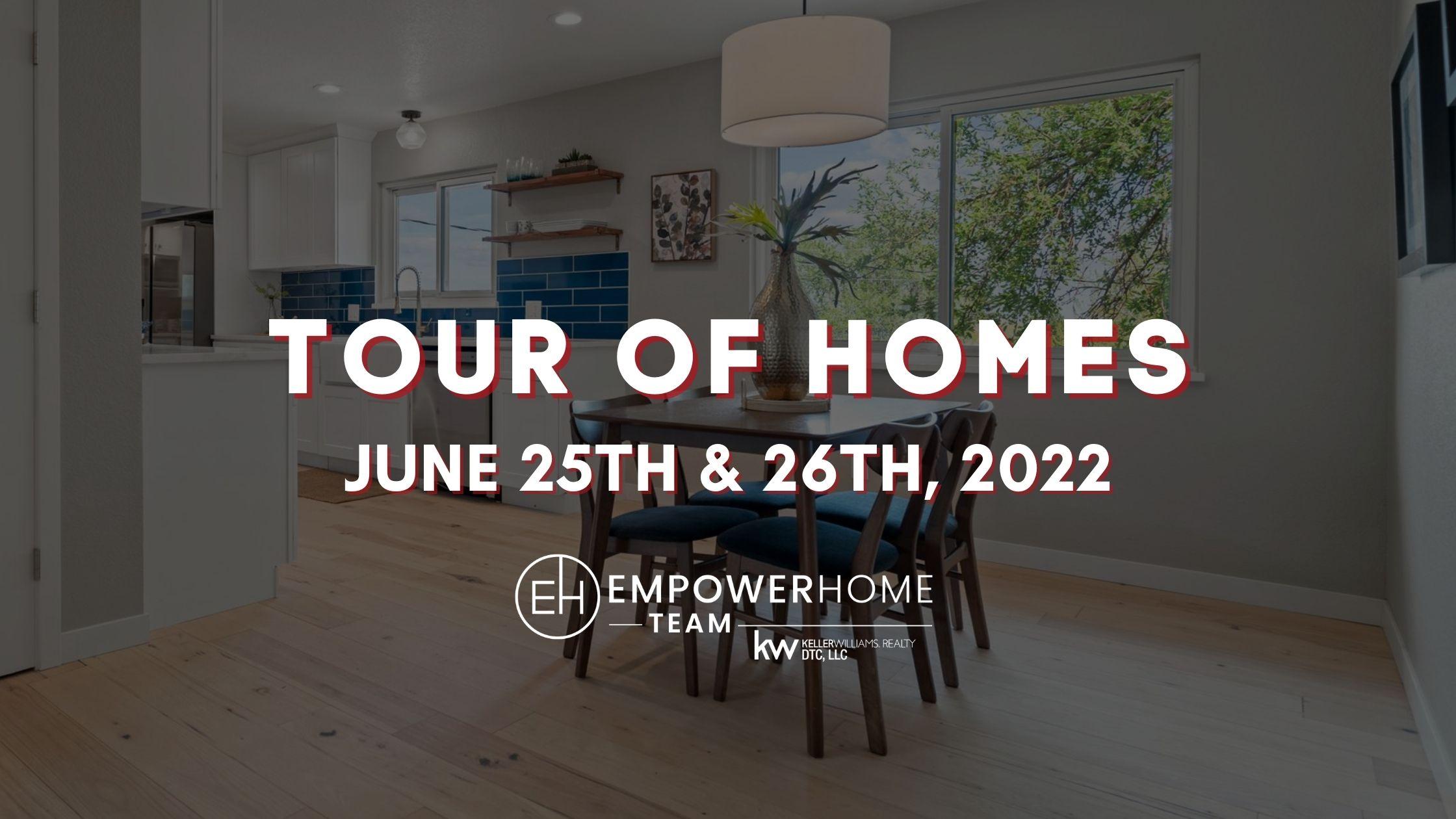 Colorado Tour of Homes June 25th – 26th