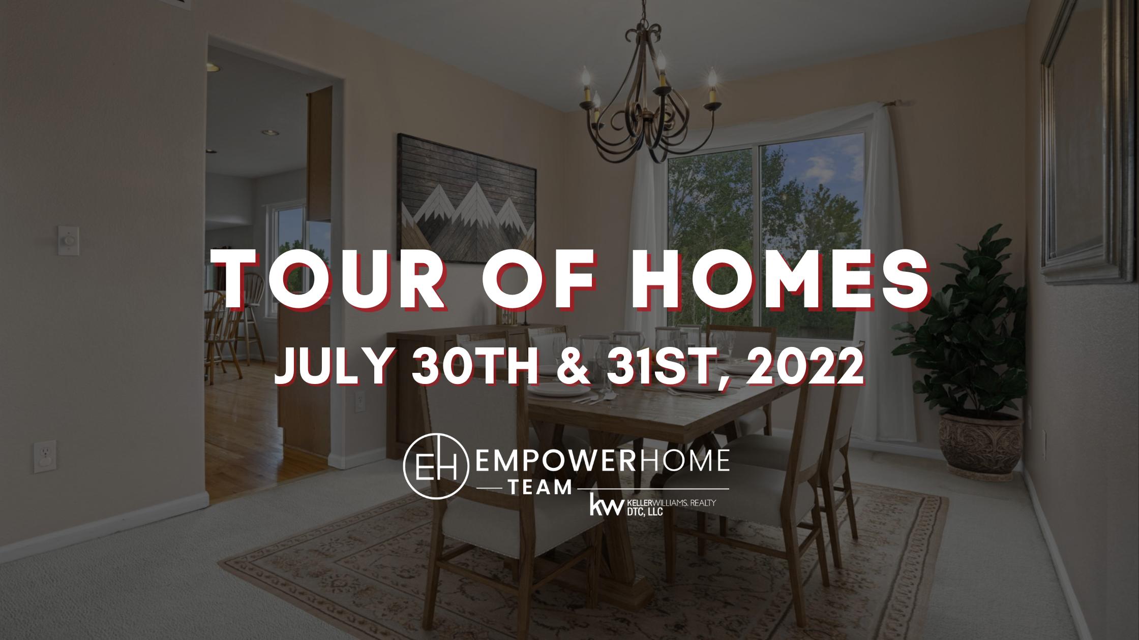 Colorado Tour of Homes July 30th – 31st