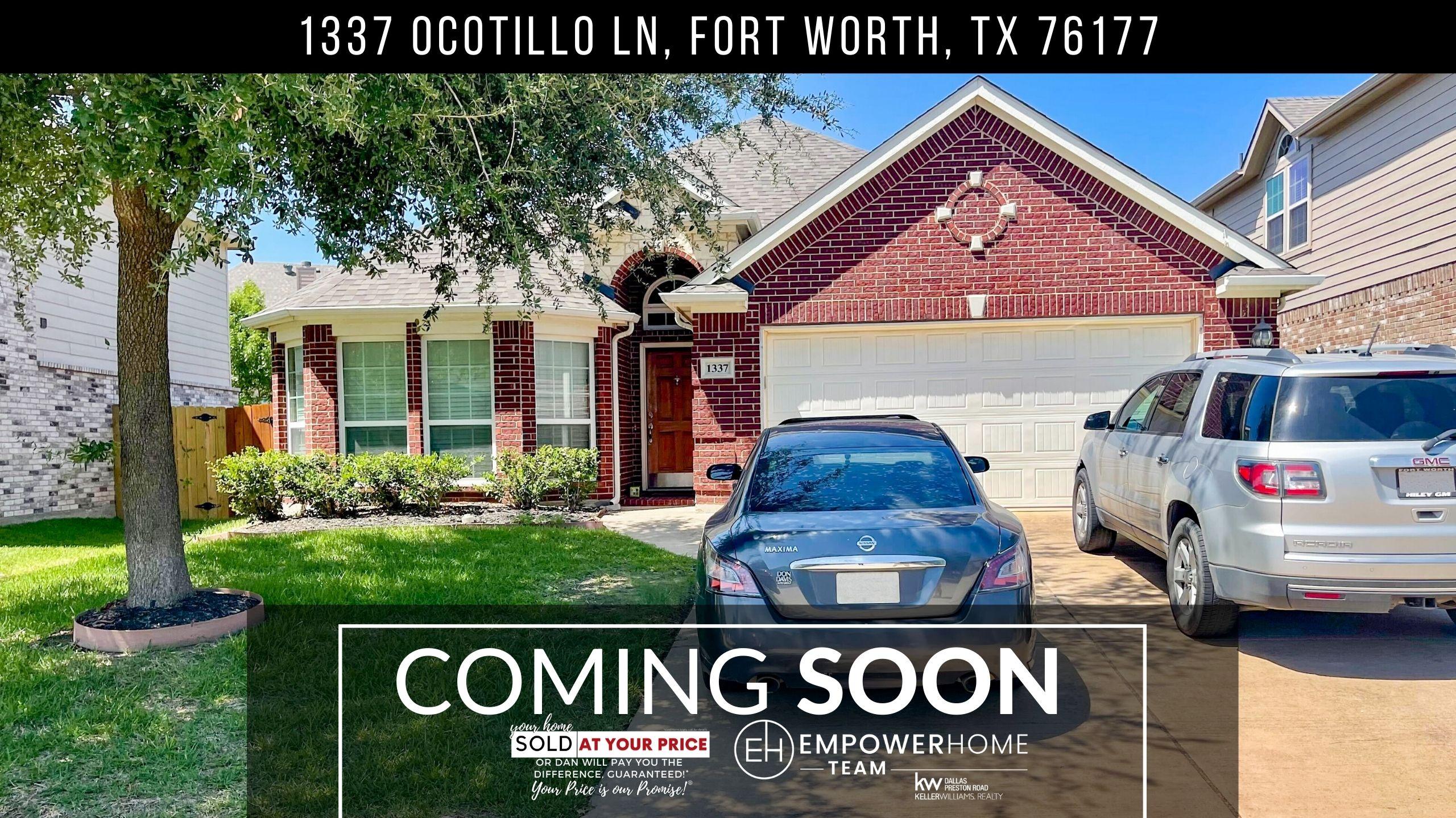 1337 Ocotillo Ln, Fort Worth, TX 76177