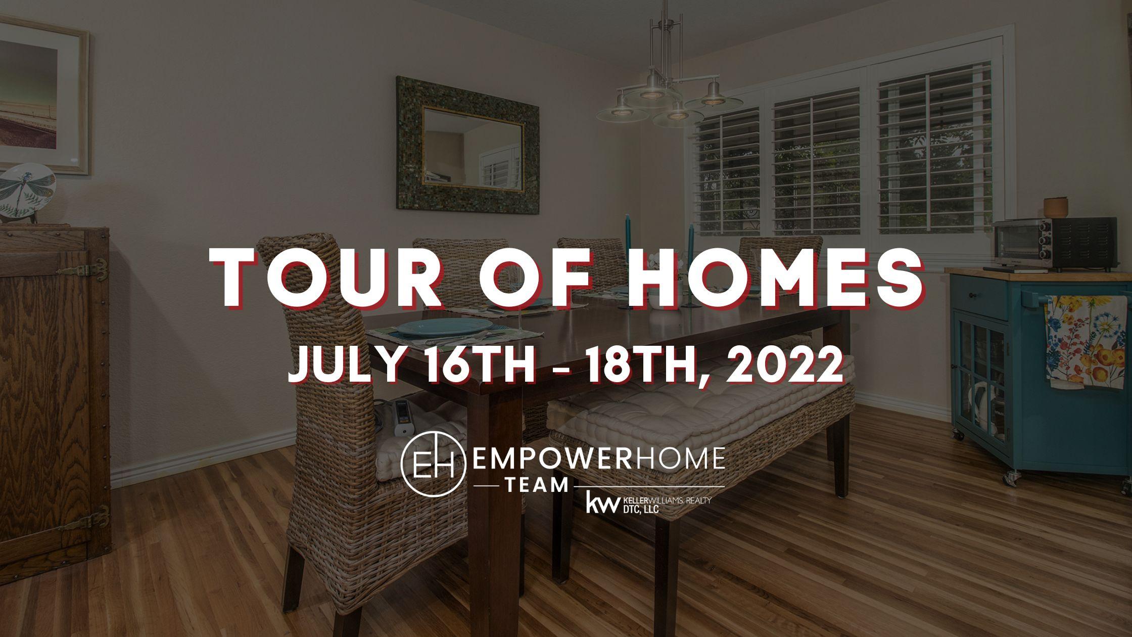 Colorado Tour of Homes July 16th -18th