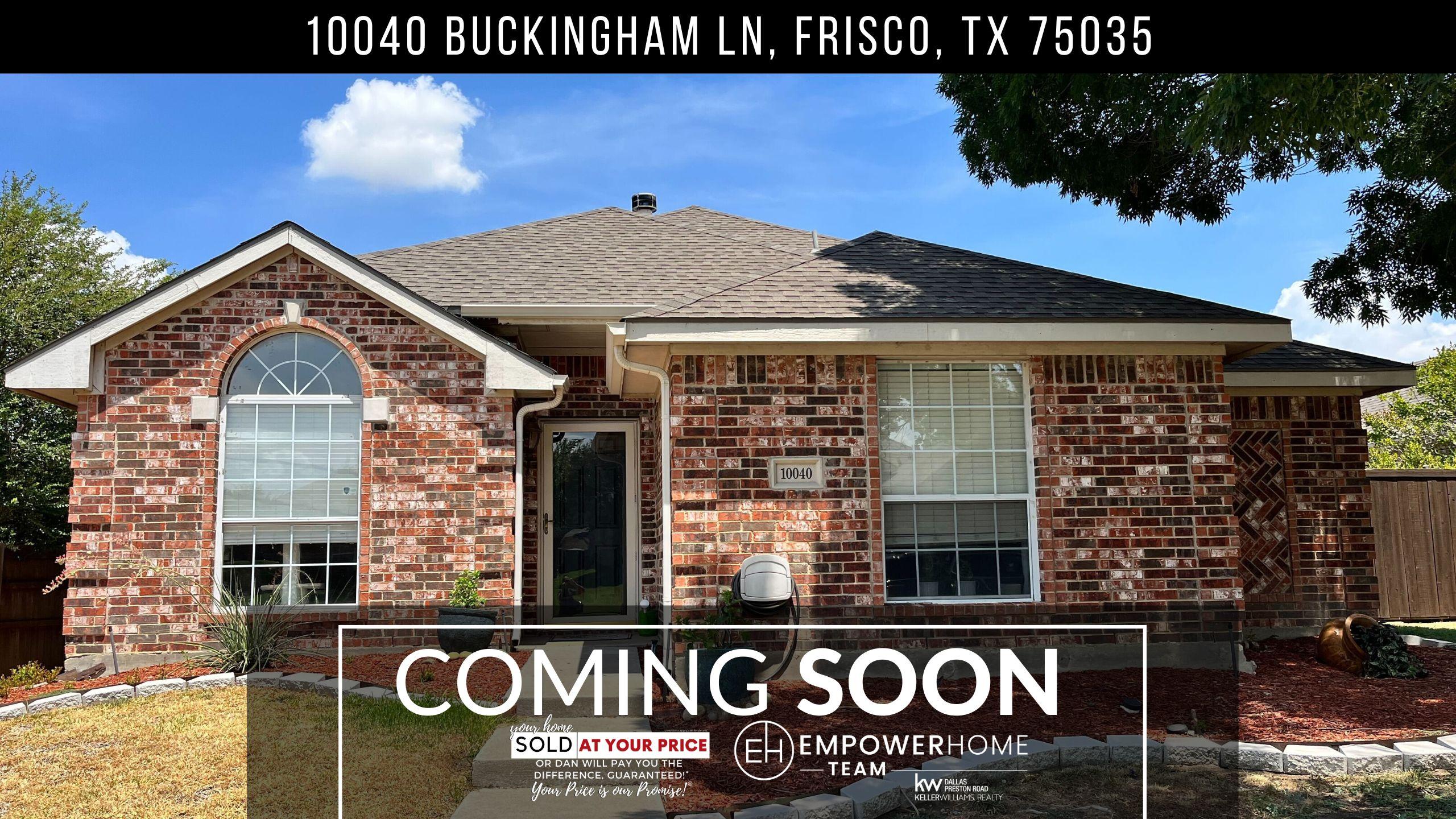 10040 Buckingham Ln, Frisco, TX 75035