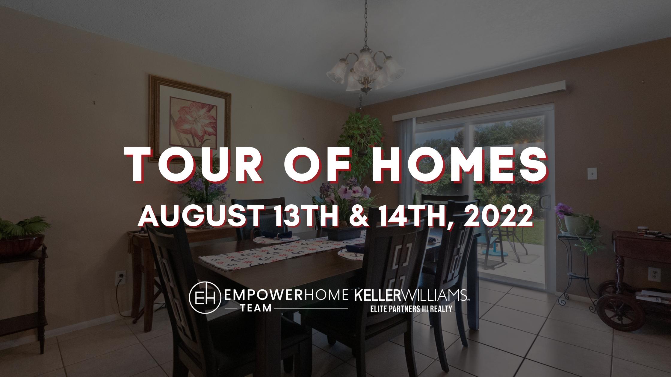 Orlando Tour of Homes In-Person August 13th- 14th