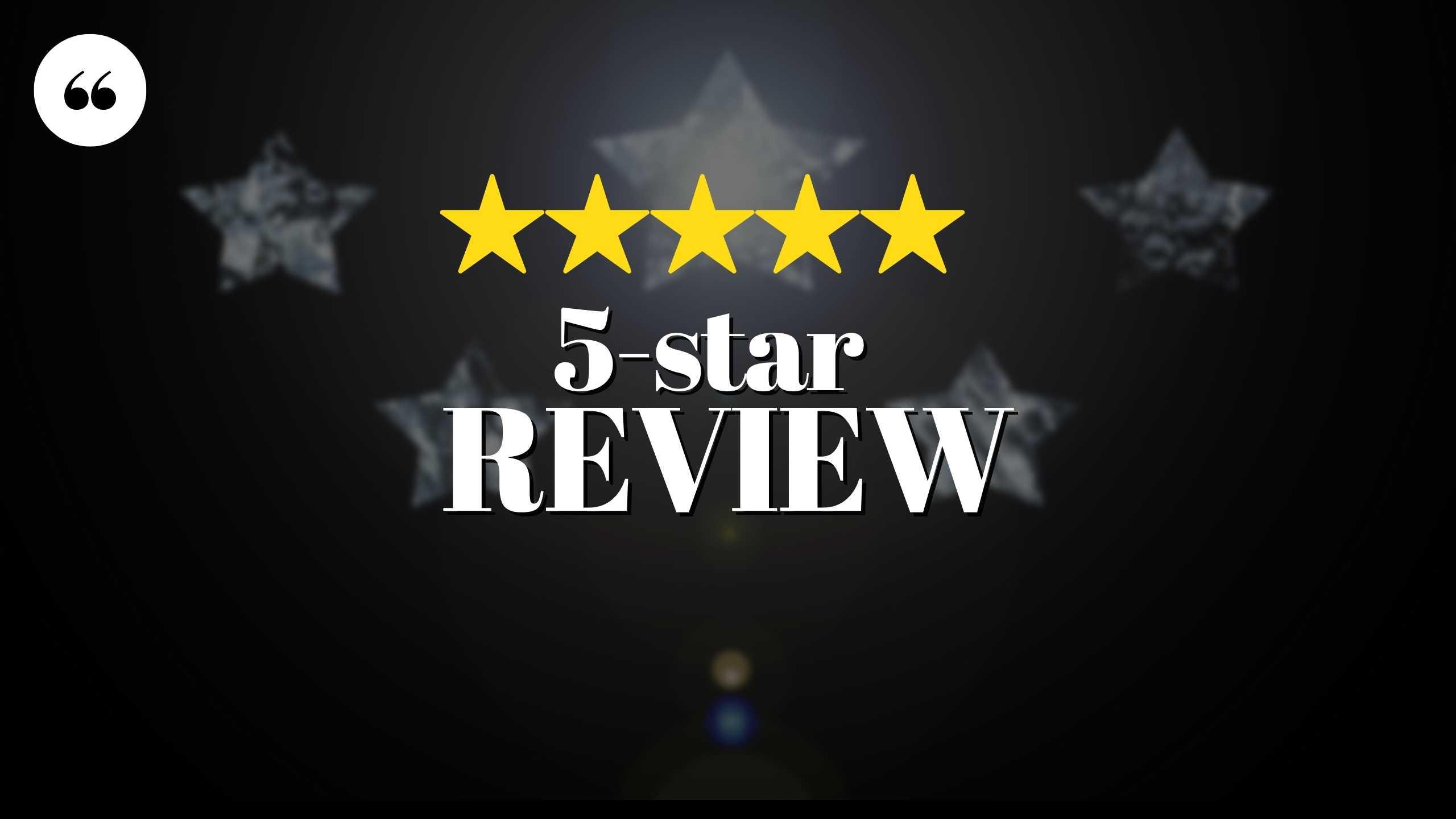 5 Star Review Raving about our Team’s Integrity