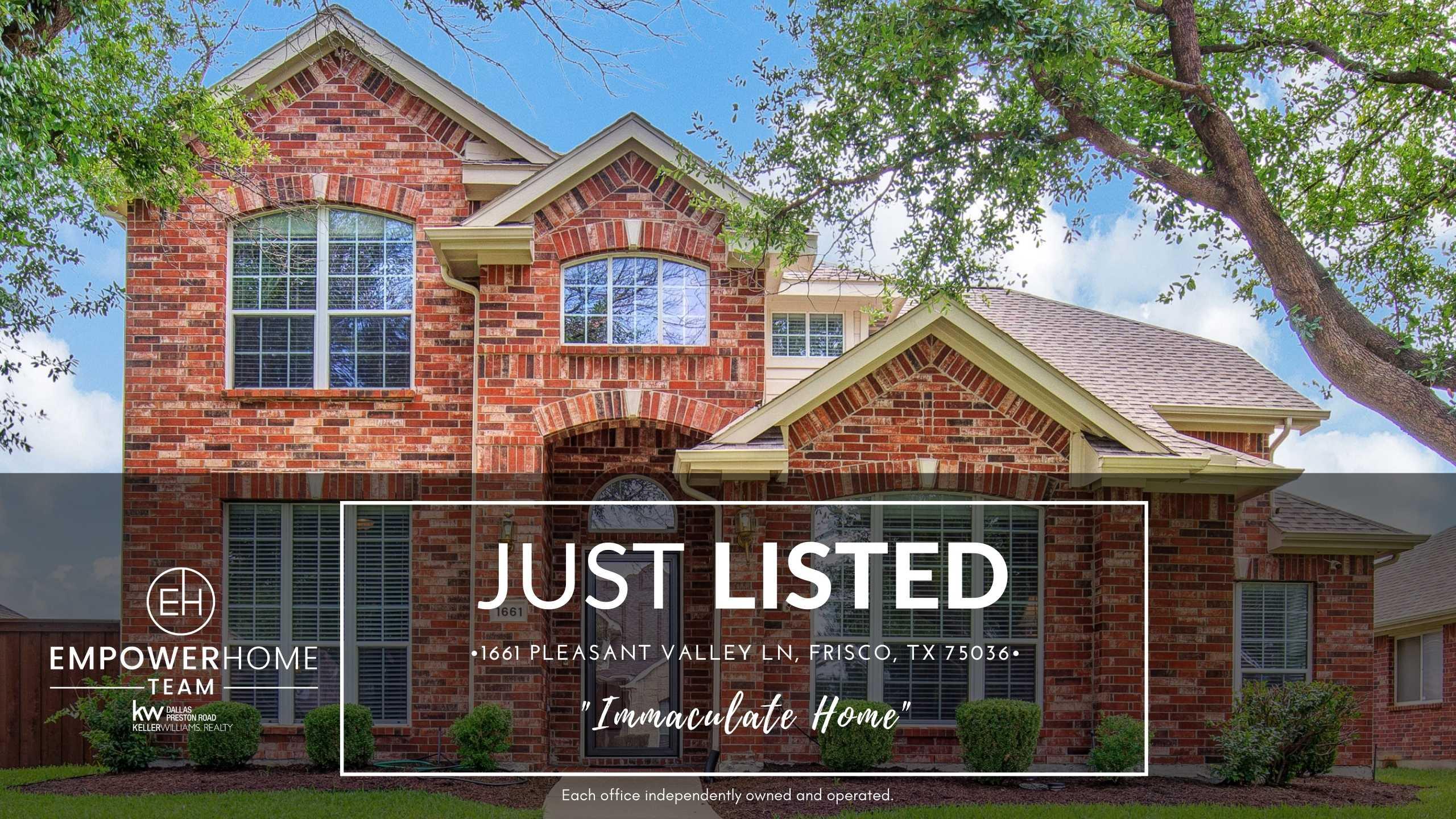 1661 Pleasant Valley Ln, Frisco, TX 75036