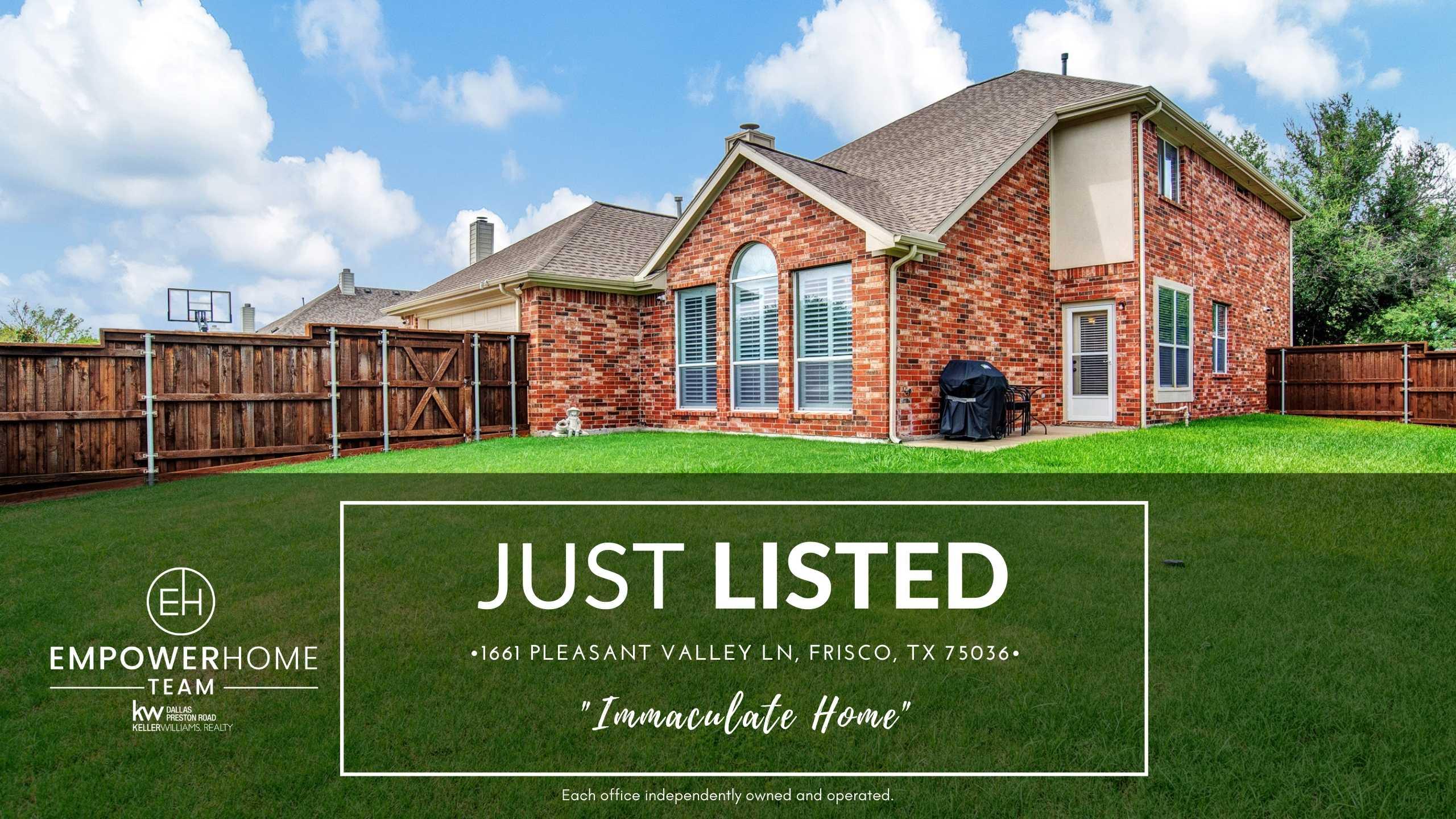 1661 Pleasant Valley Ln, Frisco, TX 75036