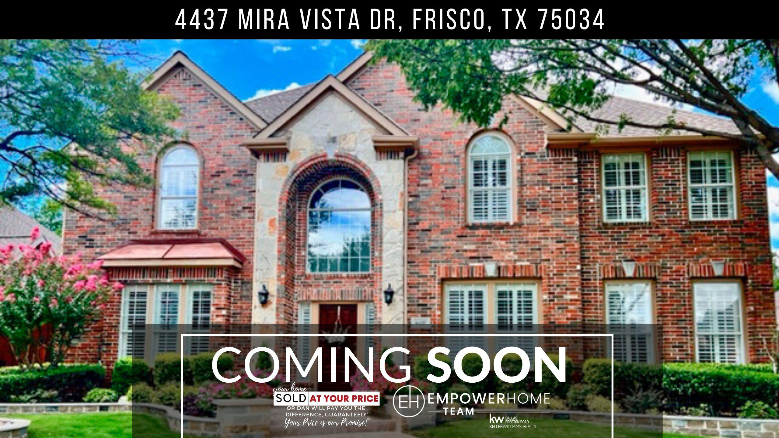 4437 Mira Vista Dr, Frisco, TX 75034