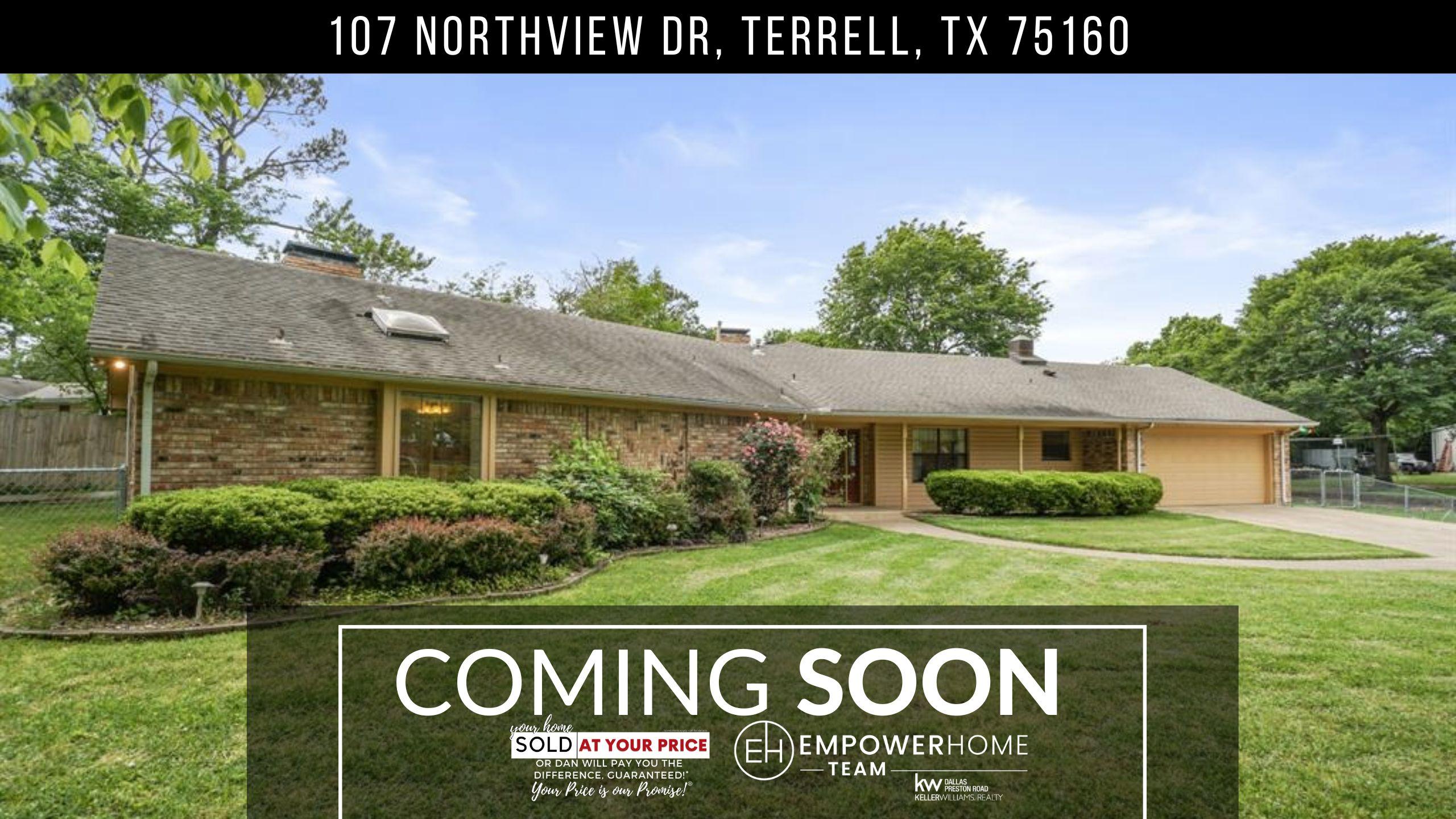 107 Northview Dr, Terrell, TX 75160