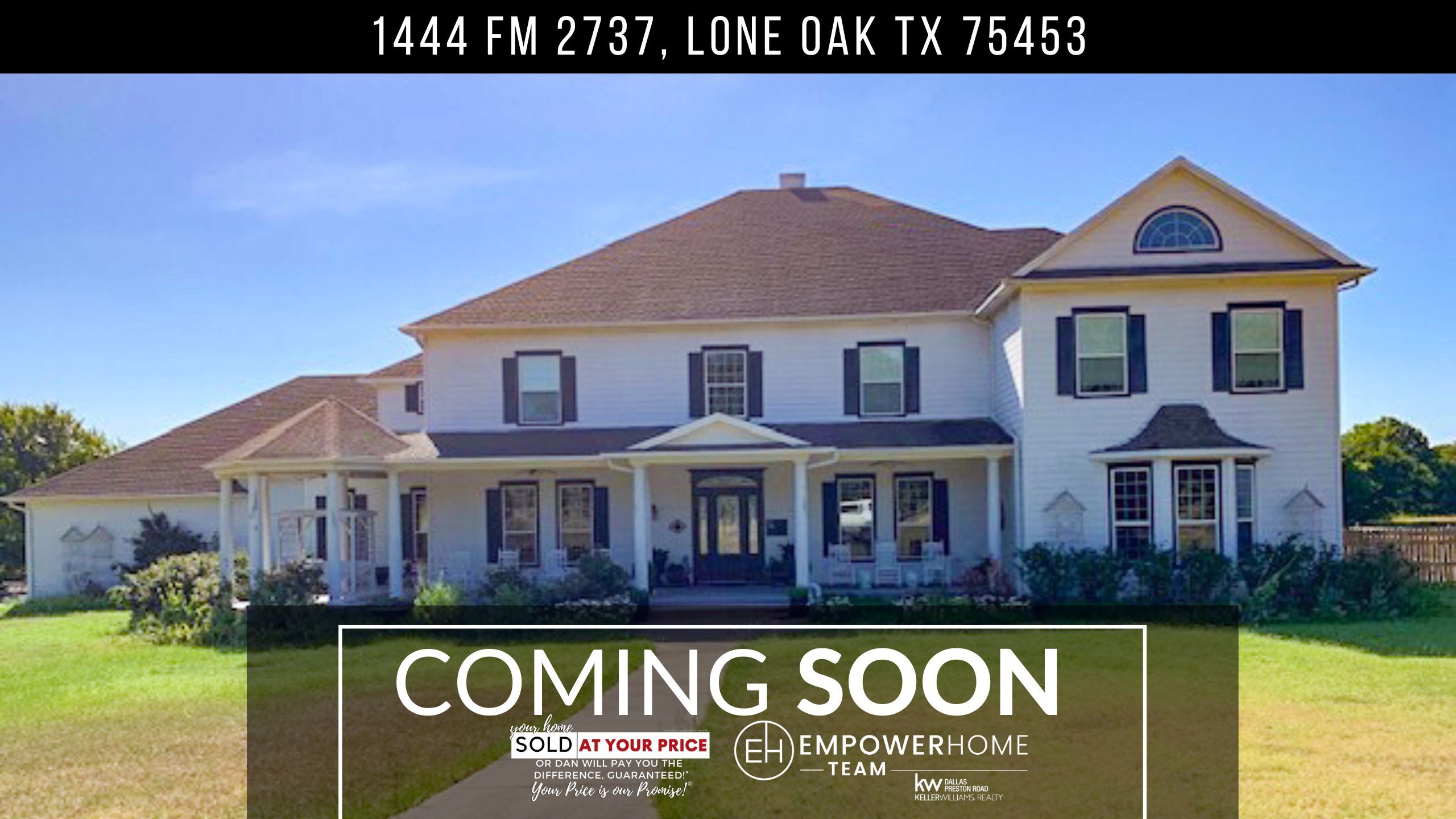 1444 FM 2737, Lone Oak, TX 75453