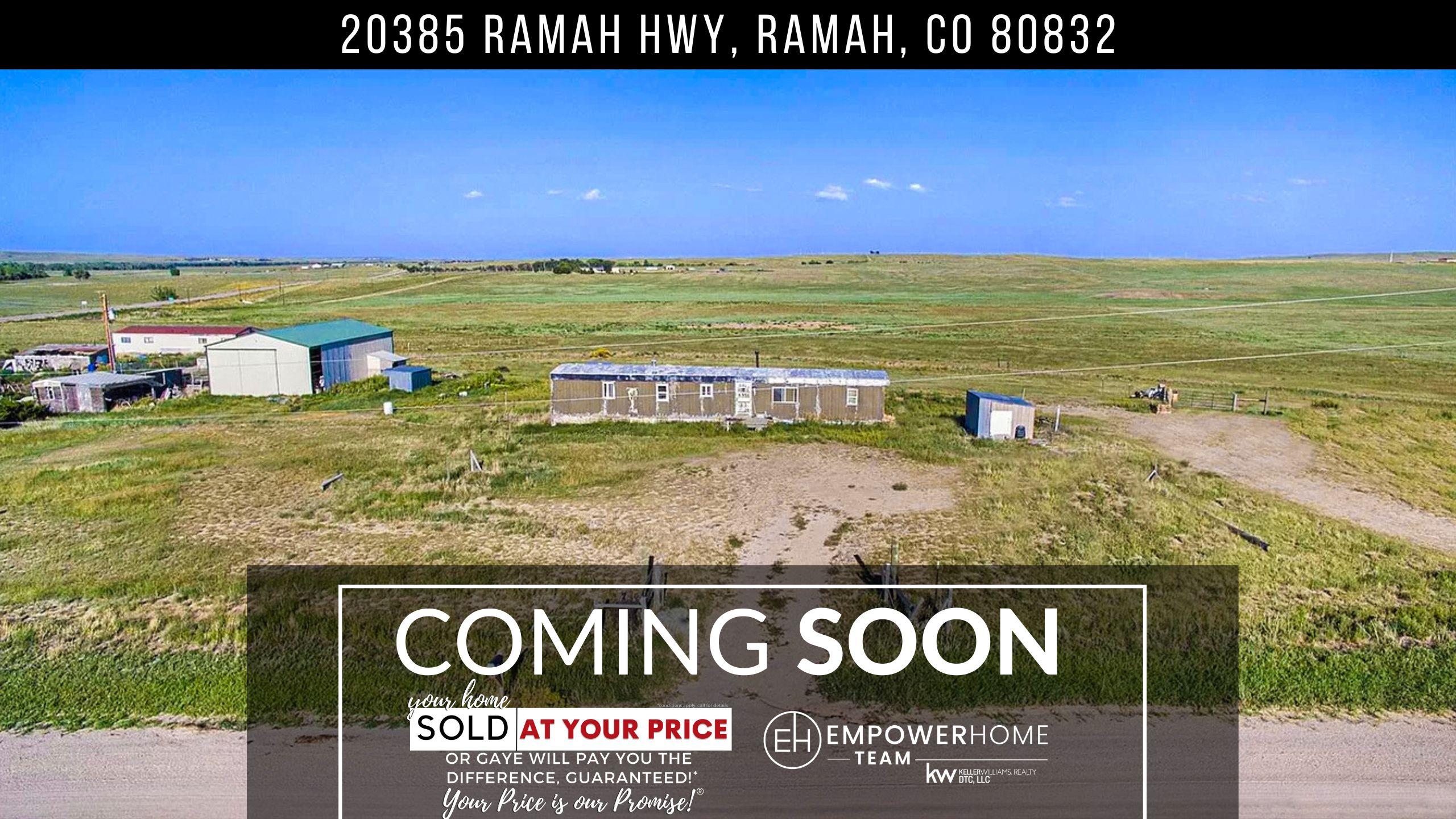 20385 Ramah Hwy, Ramah, CO 80832