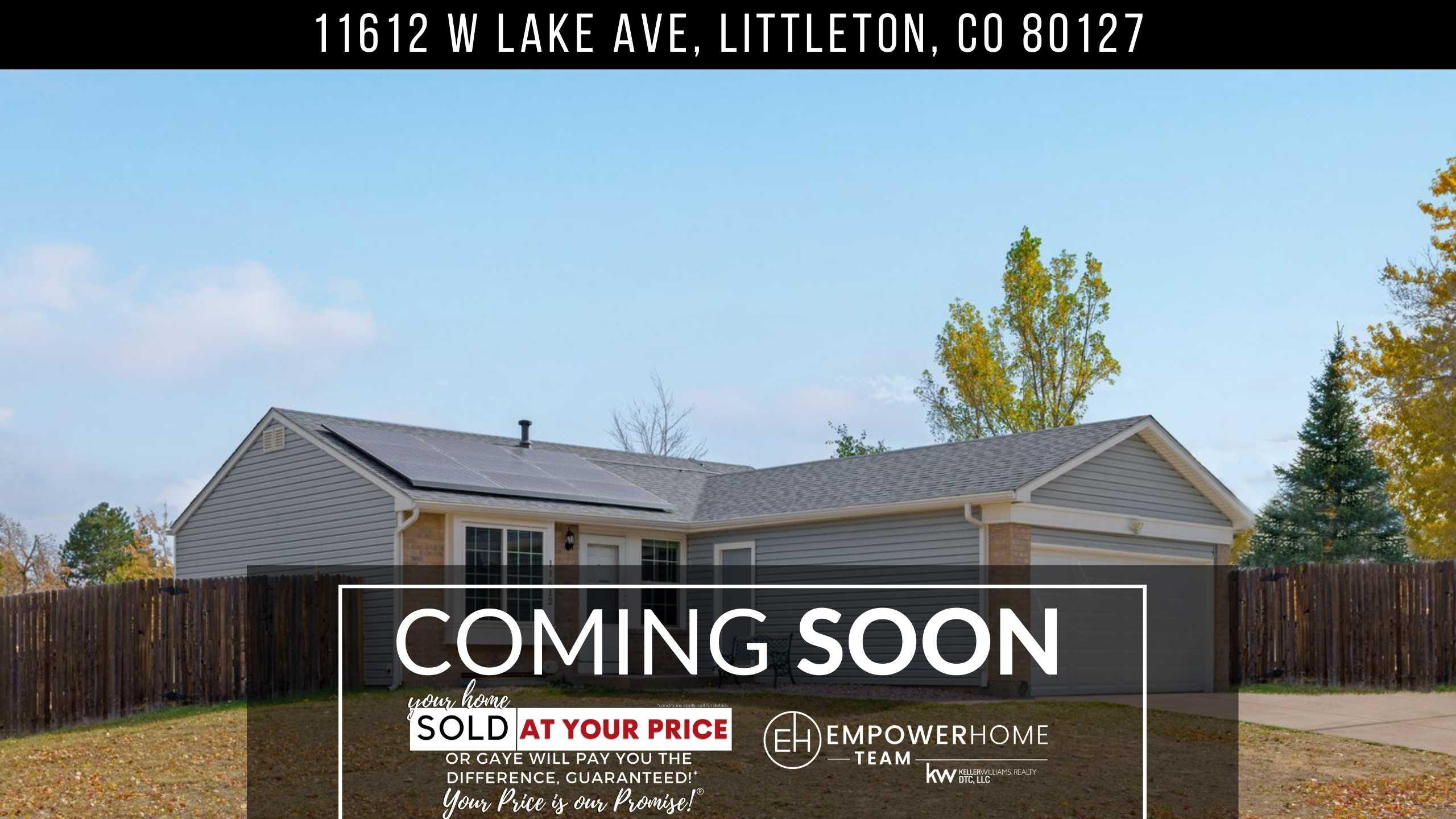 11612 W Lake Ave, Littleton, CO 80127