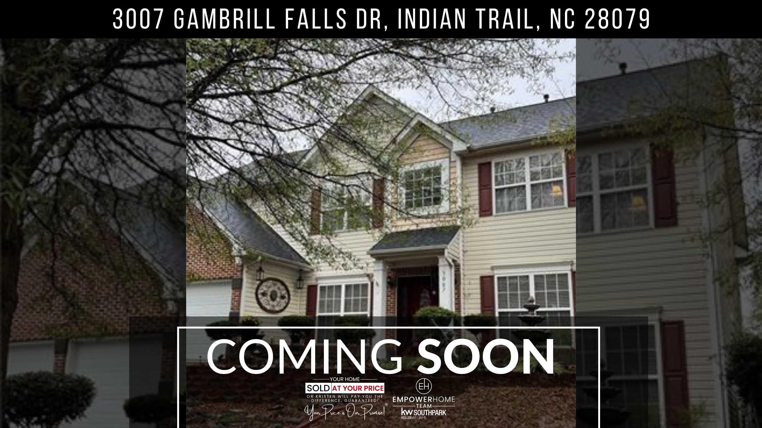 3007 Gambrill Falls Dr, Indian Trail, NC 28079