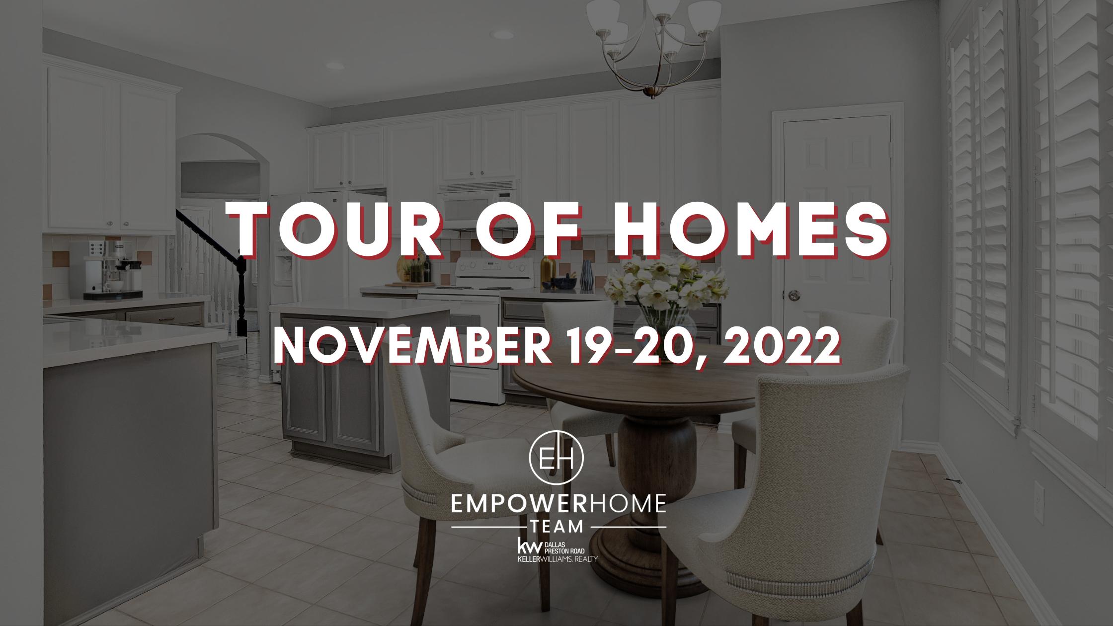 Dallas Tour of Homes In-Person November 19-20